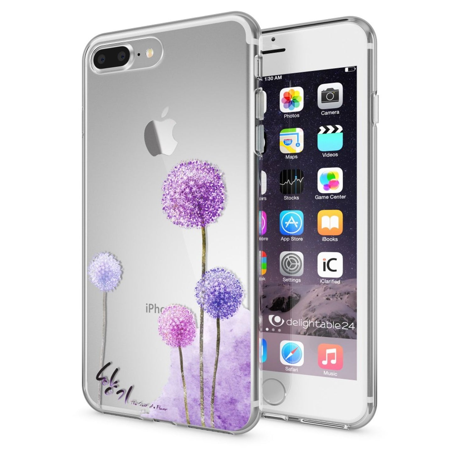 NALIA Silikon Case Crystal Transparent - Kompatibel Mit iPhone 8 Plus Und 7 Plus, Dünn, Leicht