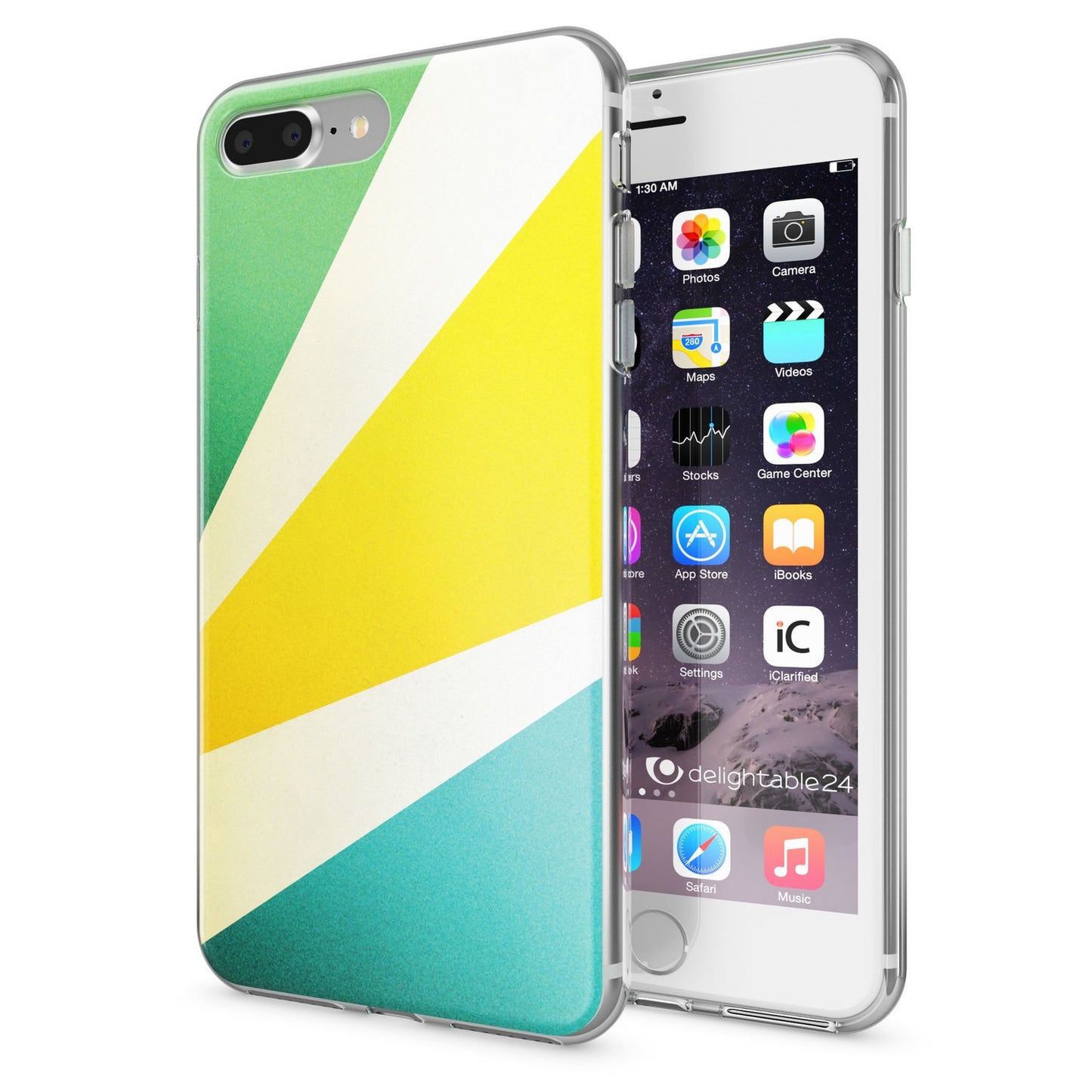 NALIA Silikon Case Crystal Transparent - Kompatibel Mit iPhone 8 Plus Und 7 Plus, Dünn, Leicht