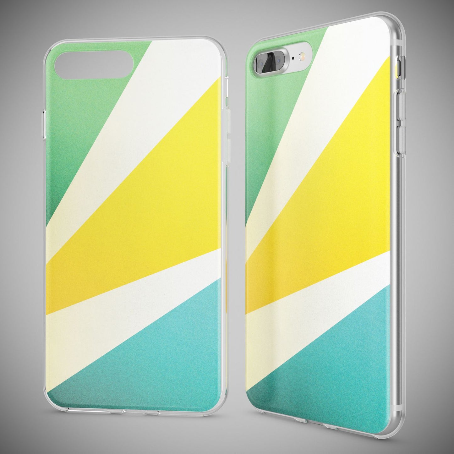 NALIA Silikon Case Crystal Transparent - Kompatibel Mit iPhone 8 Plus Und 7 Plus, Dünn, Leicht