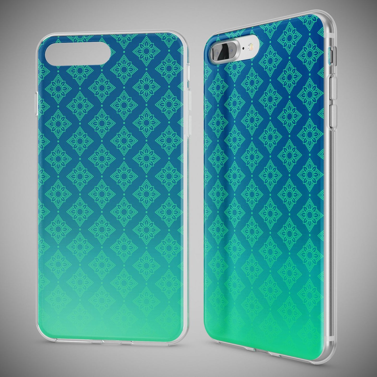 NALIA Silikon Case Crystal Transparent - Kompatibel Mit iPhone 8 Plus Und 7 Plus, Dünn, Leicht