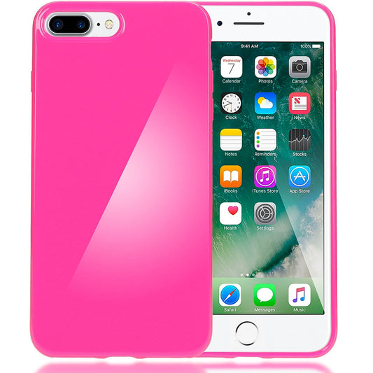 Apple iPhone 8 Plus / 7 Plus Handy Hülle von NALIA, Dünnes Silikon Cover Case