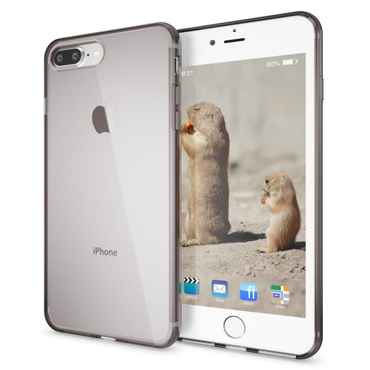 NALIA Handyhülle IPhone 8 Plus/7 Plus Ultra Slim Silikon Case - Kompatibel, Dünn, Transparent