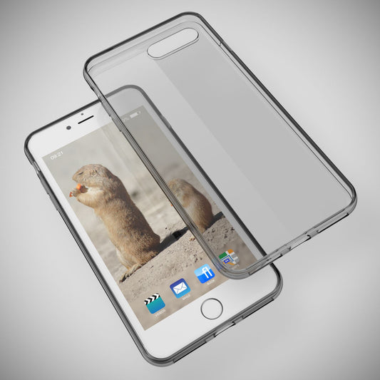 NALIA Handyhülle IPhone 8 Plus/7 Plus Ultra Slim Silikon Case - Kompatibel, Dünn, Transparent