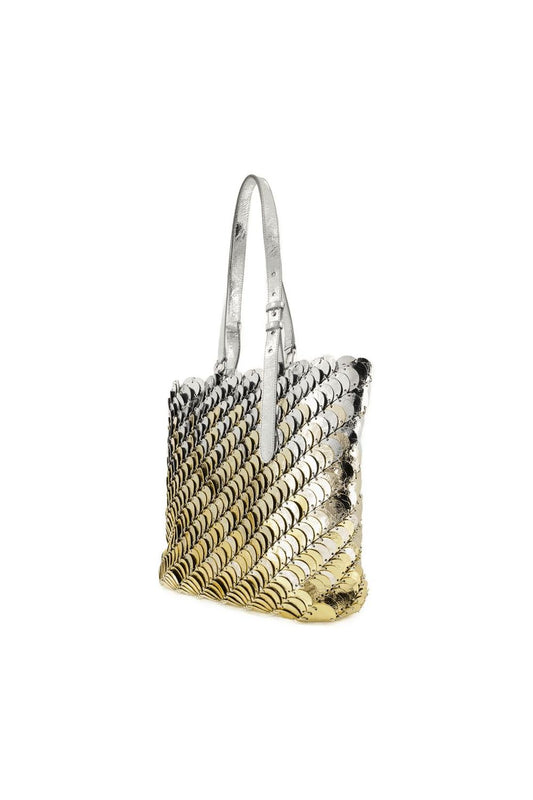 Handtasche - Rabanne - Leder - Gold
