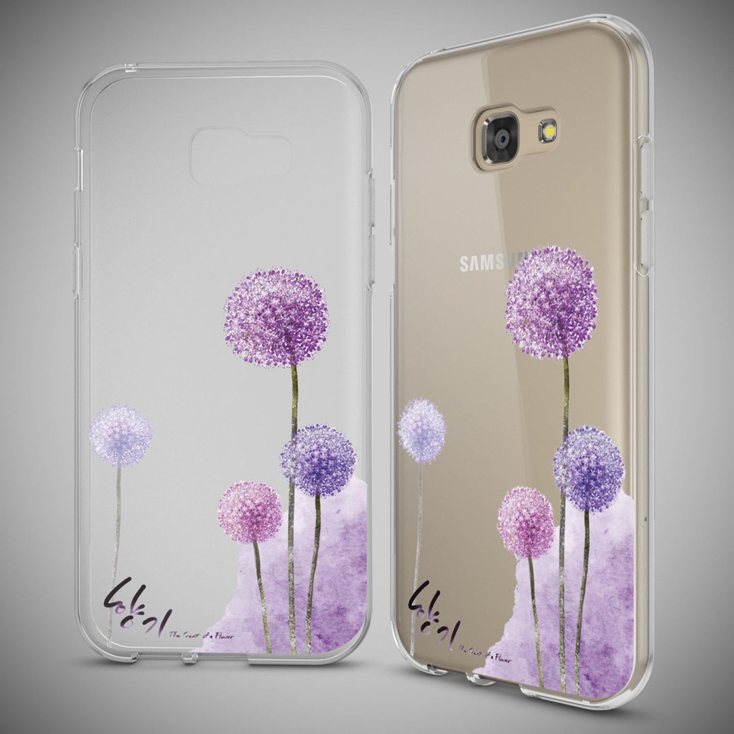 NALIA Galaxy A5 Hülle Slim Silikon Motiv Case Cover Kristallklar Transparenz - Dünn, Transparent, Silikon