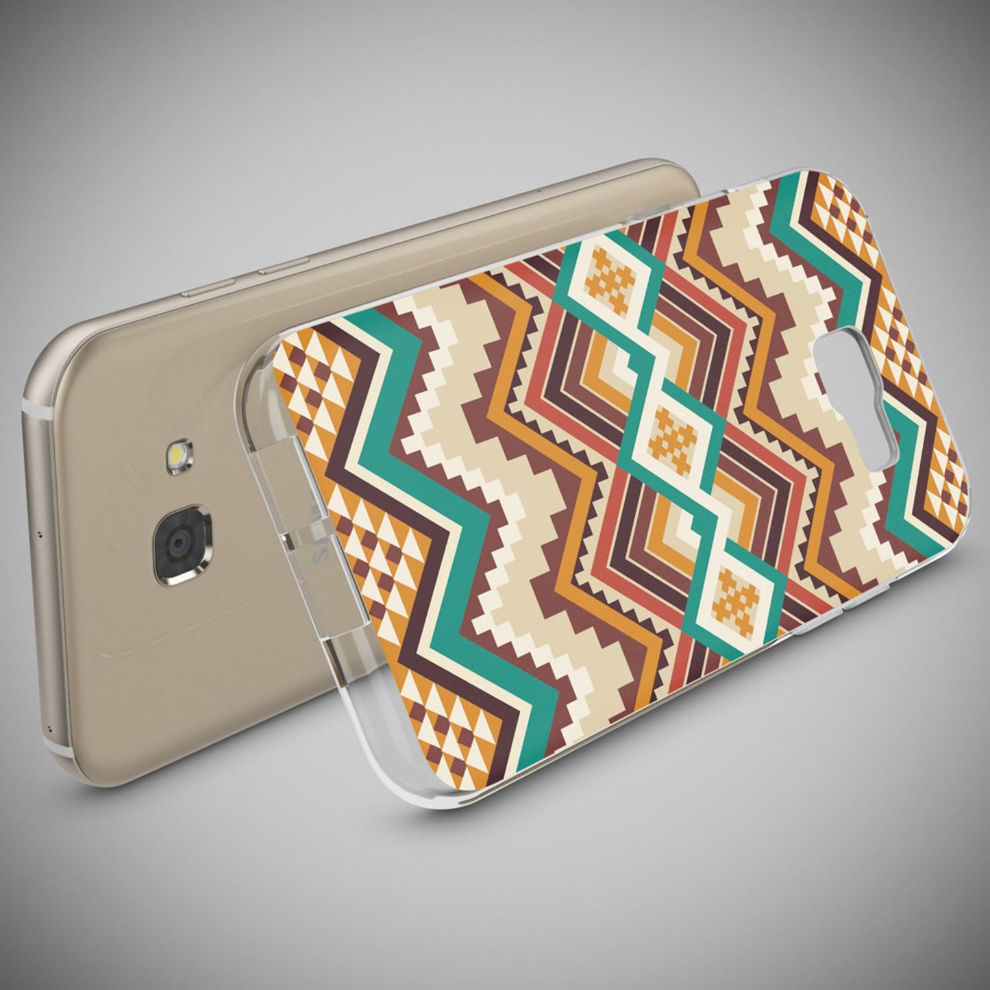 NALIA Galaxy A5 Hülle Slim Silikon Motiv Case Cover Kristallklar Transparenz - Dünn, Transparent, Silikon