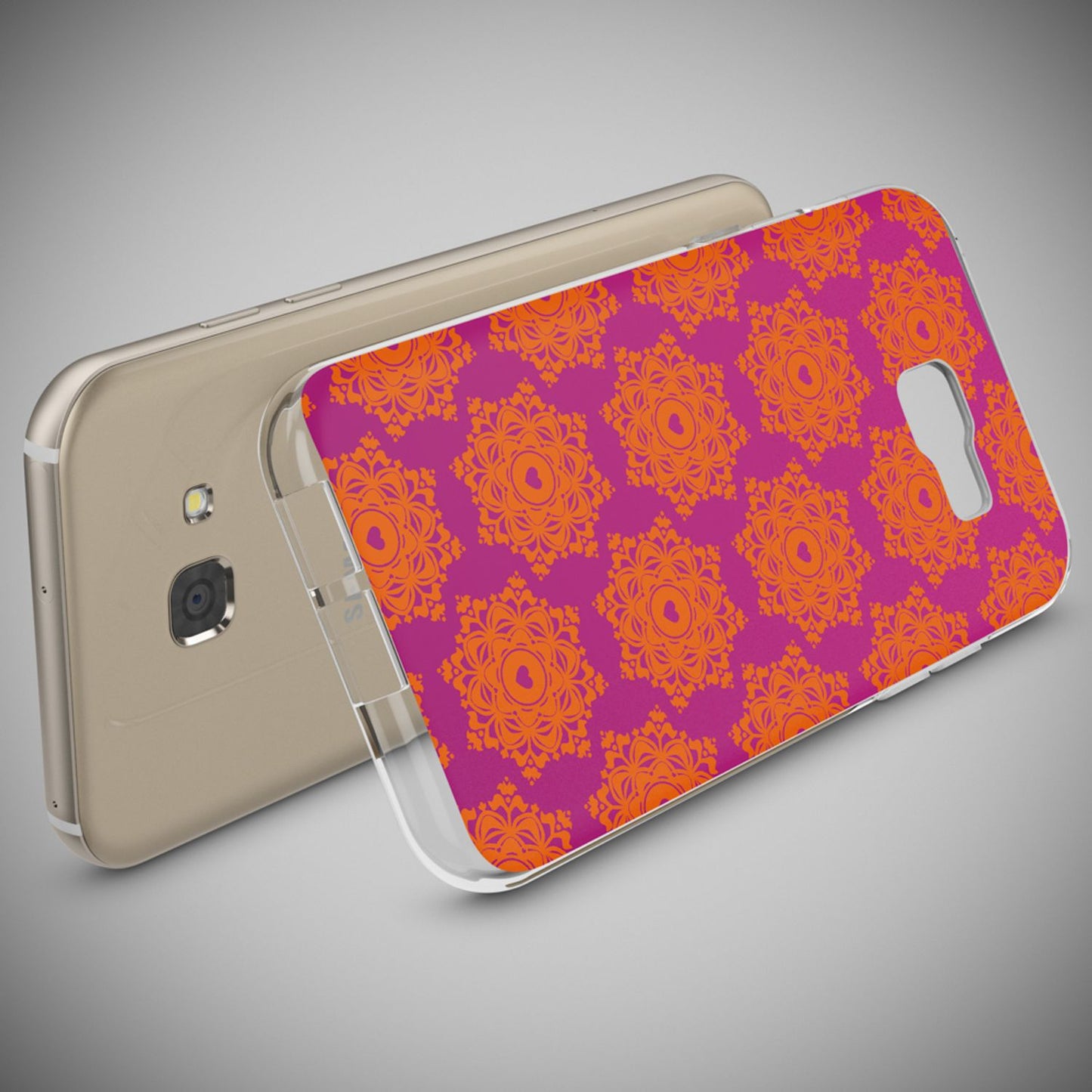 NALIA Galaxy A5 Hülle Slim Silikon Motiv Case Cover Kristallklar Transparenz - Dünn, Transparent, Silikon