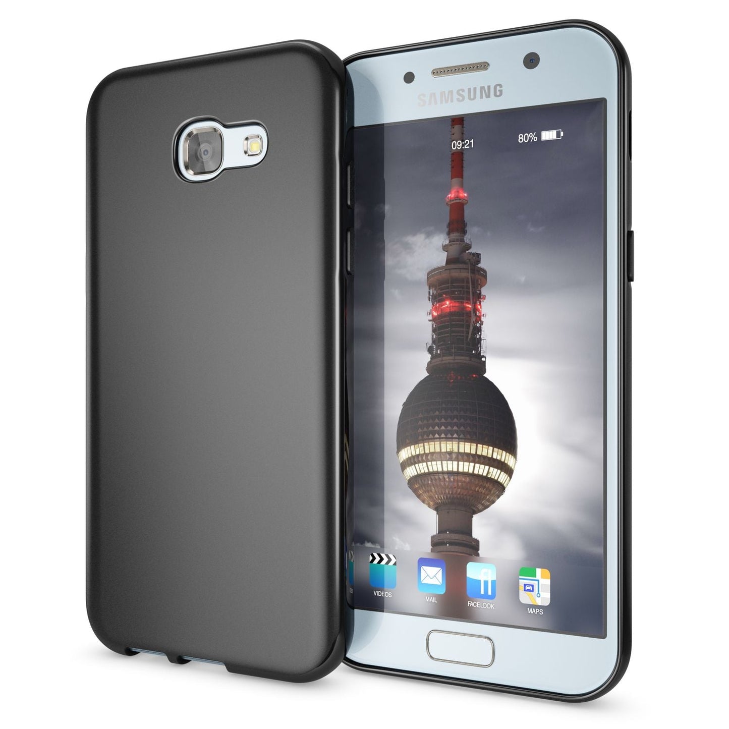 Husă de telefon Samsung Galaxy A5 2017 de la NALIA, husă de protecție subțire din silicon