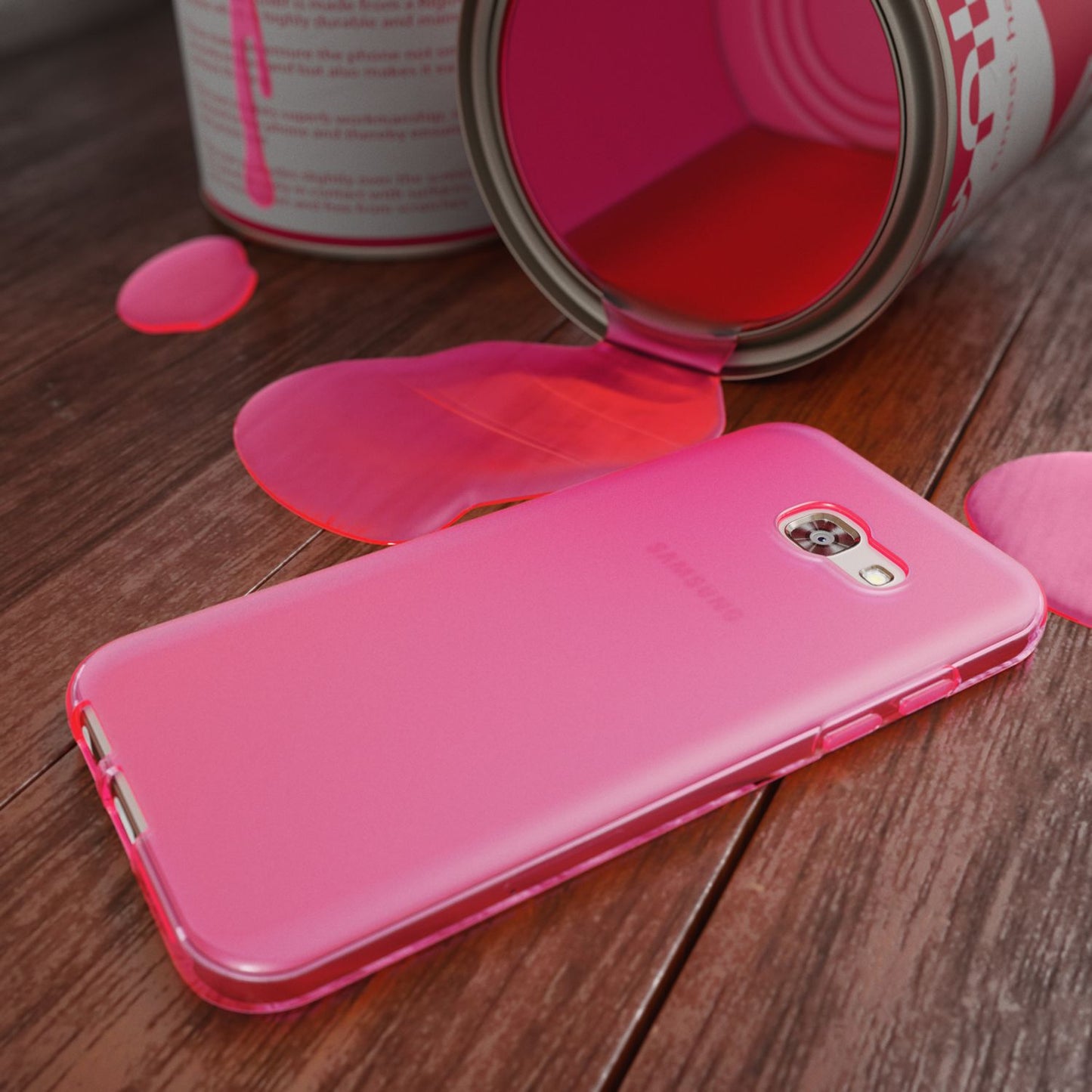 Husă de telefon Samsung Galaxy A5 2017 de la NALIA, husă de protecție subțire din silicon