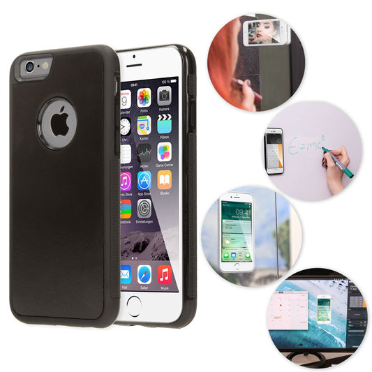 NALIA IPhone 6 6S Anti Gravity Case - Ultra Dünn 0,7 Mm Selbstklebend Silikon Hülle