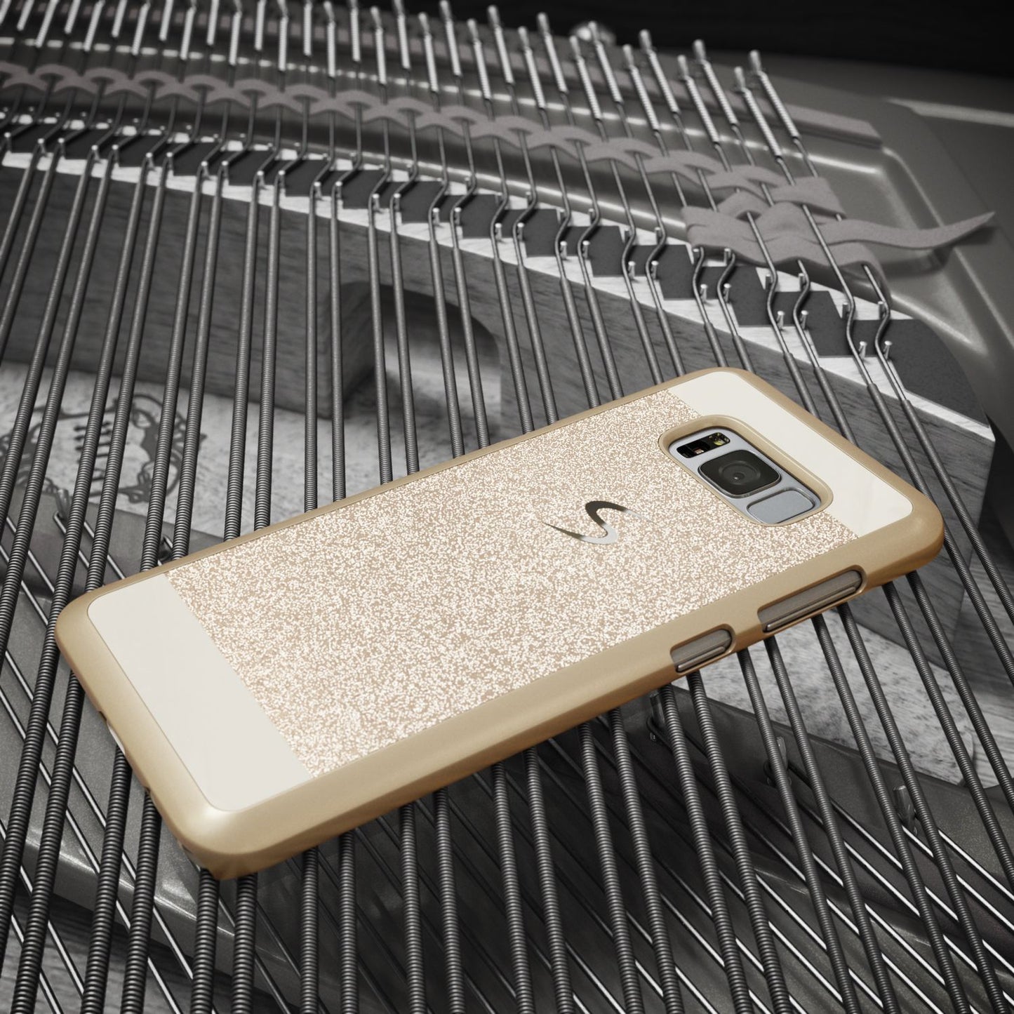 Samsung Galaxy S8 Plus Hülle Handyhülle von NALIA, Glitzer Case Schutzhülle Cover