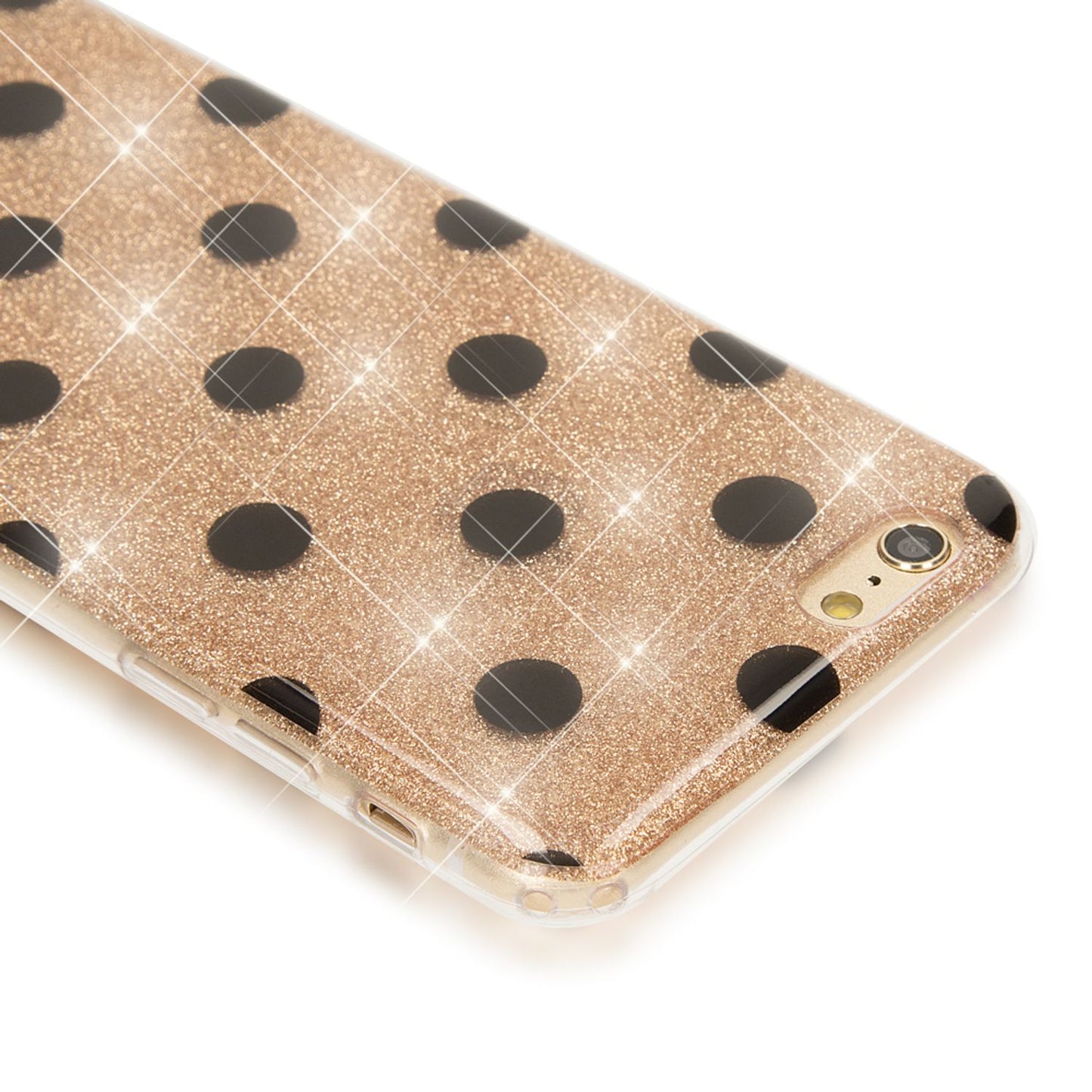 NALIA IPhone 6/6S Glitzer Silikon Hülle - Ultra-Slim Dünn Kompatibel