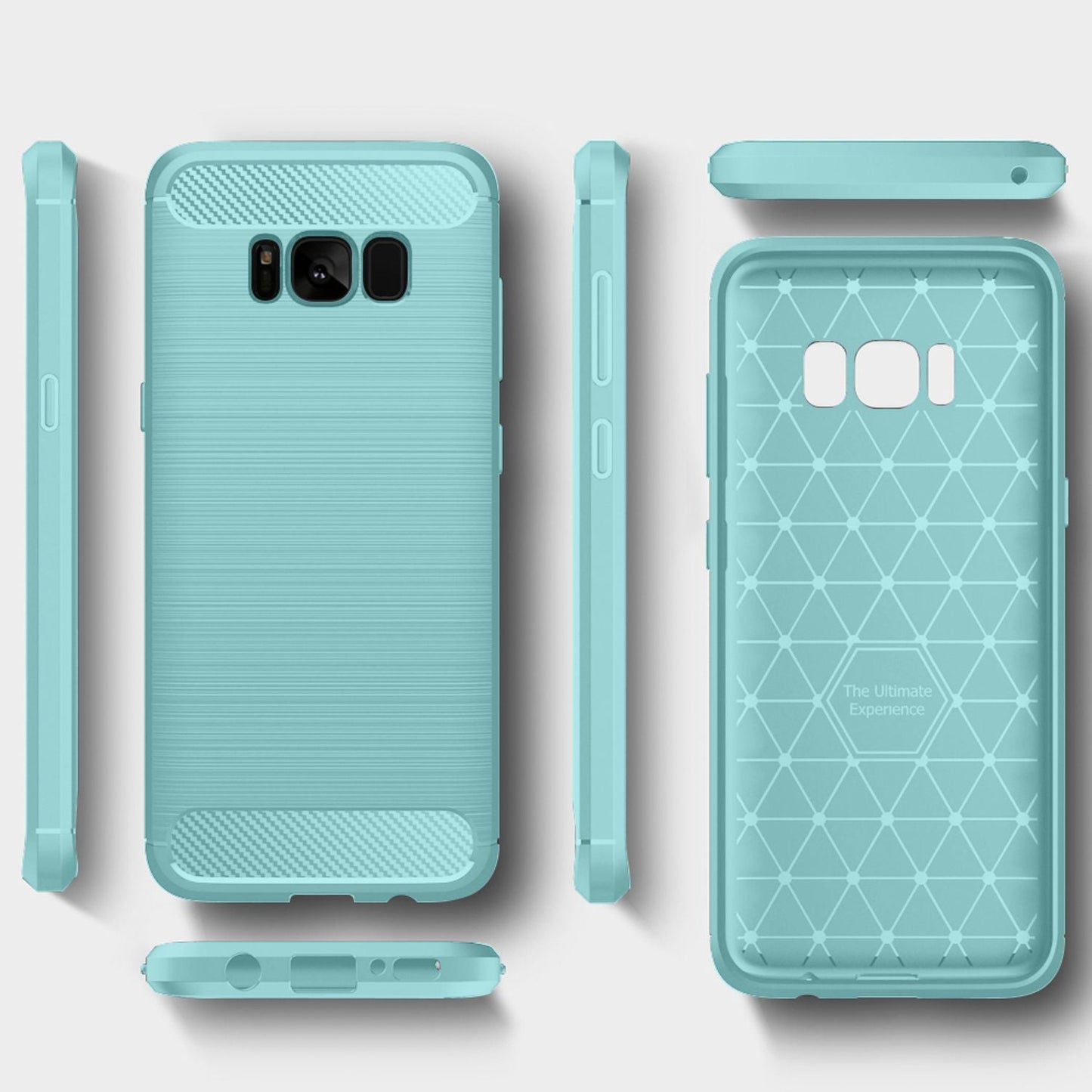Samsung S8 Hülle Handyhülle von NALIA, Silikon Case Schutzhülle Back-Cover Etui