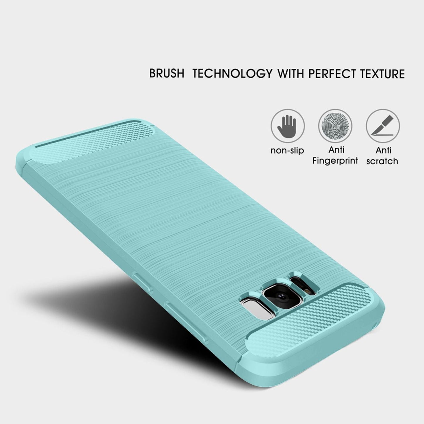 Samsung S8 Hülle Handyhülle von NALIA, Silikon Case Schutzhülle Back-Cover Etui