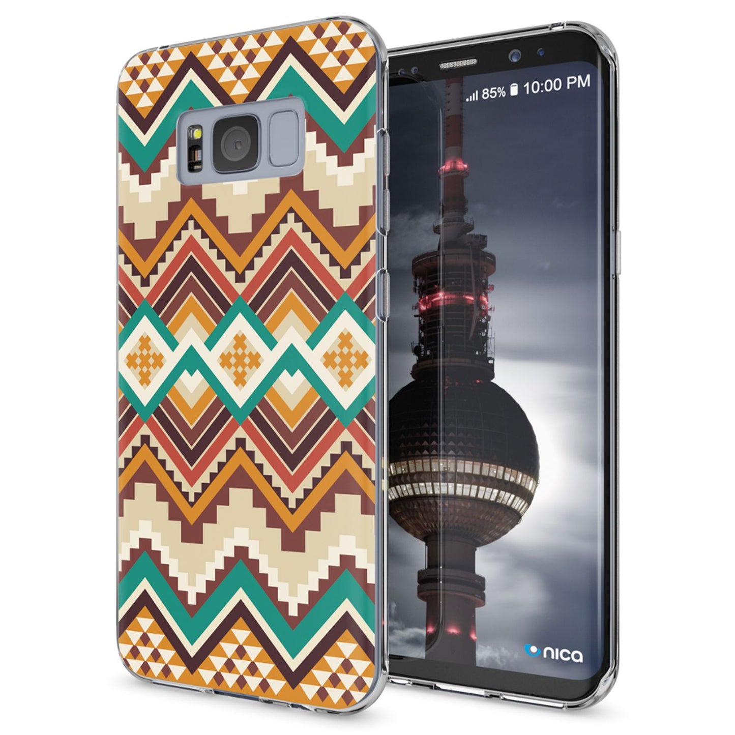Samsung Galaxy S8 Plus Hülle Handyhülle von NALIA, Silikon Motiv Case Schutzhülle