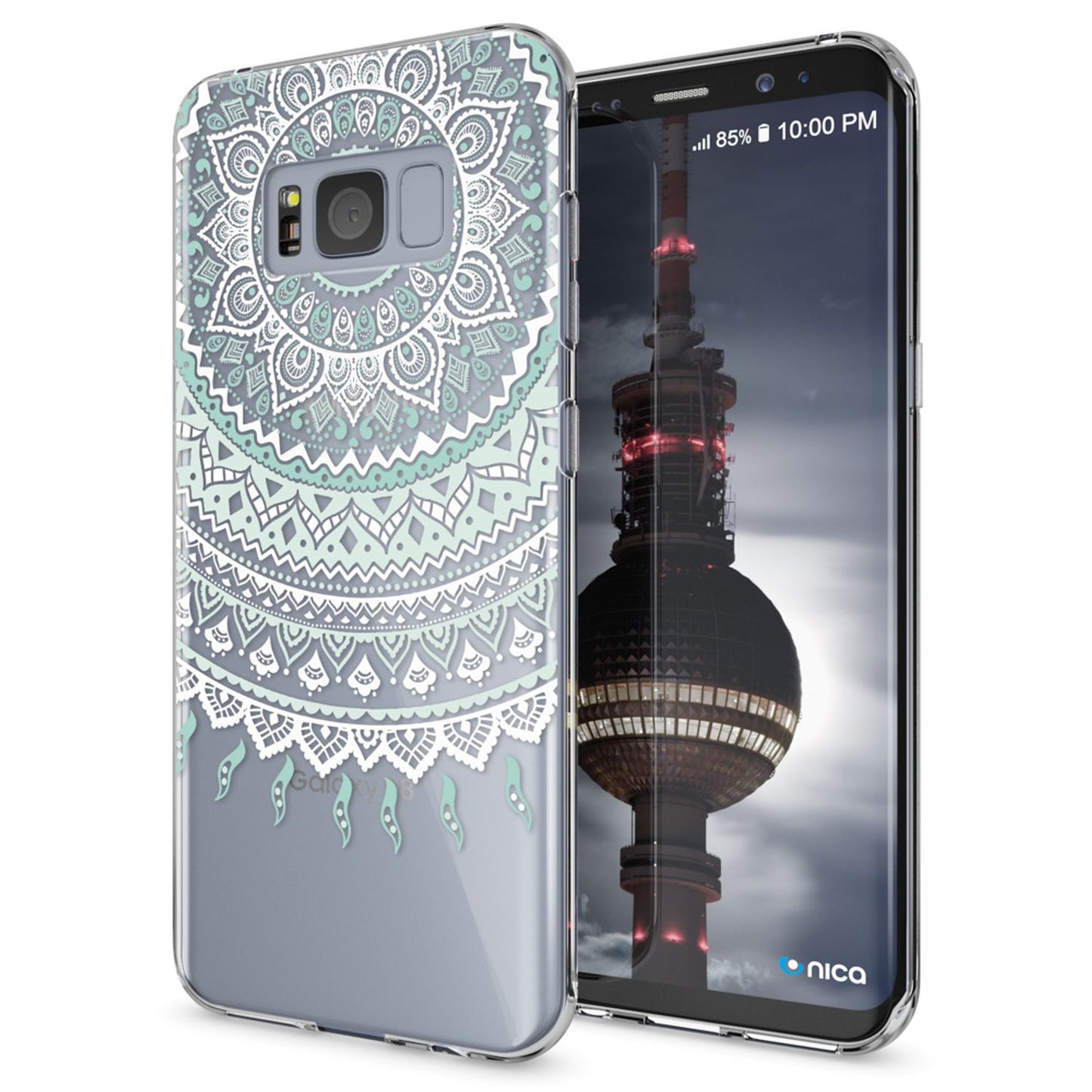 Samsung Galaxy S8 Plus Hülle Handyhülle von NALIA, Silikon Motiv Case Schutzhülle