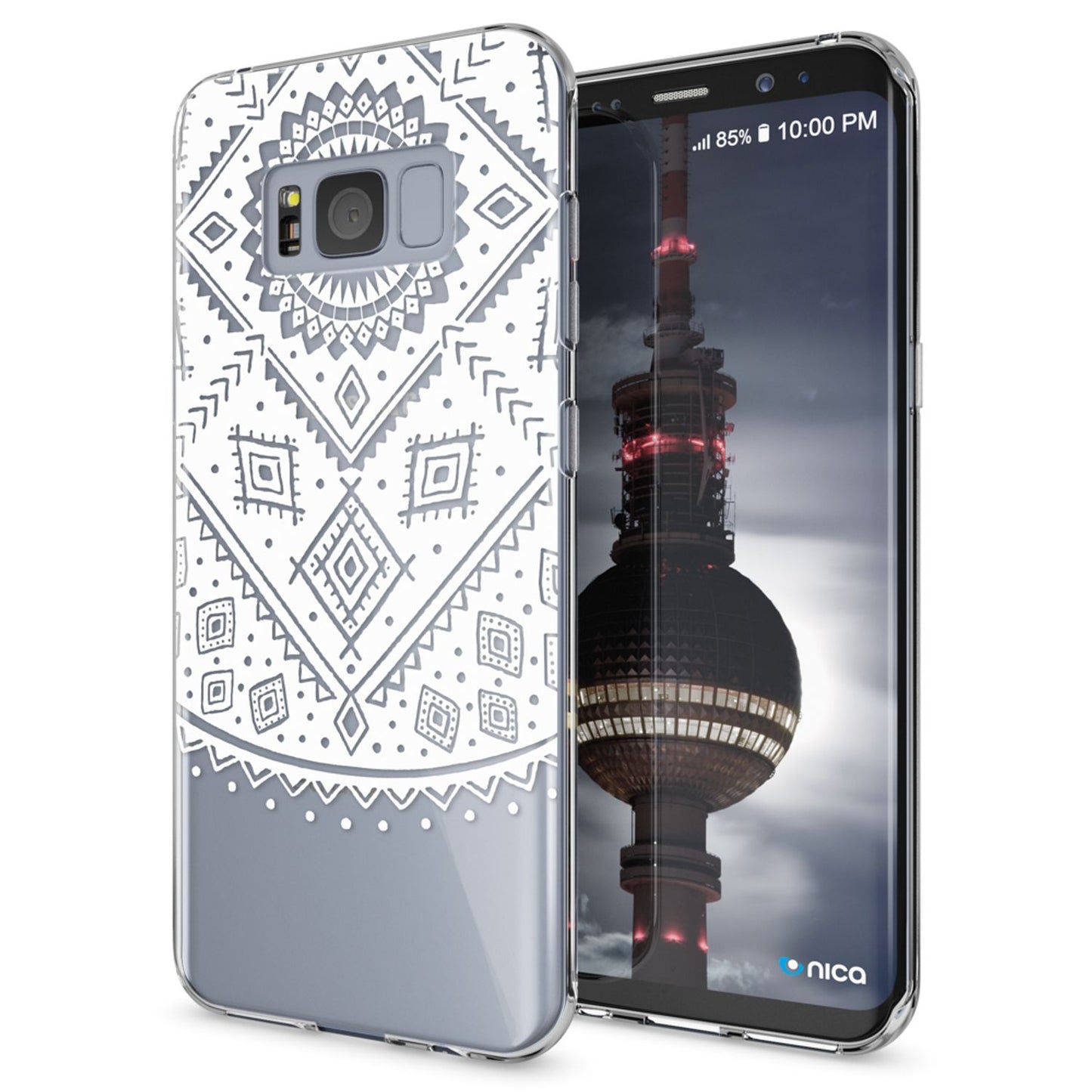 Samsung Galaxy S8 Plus Hülle Handyhülle von NALIA, Silikon Motiv Case Schutzhülle