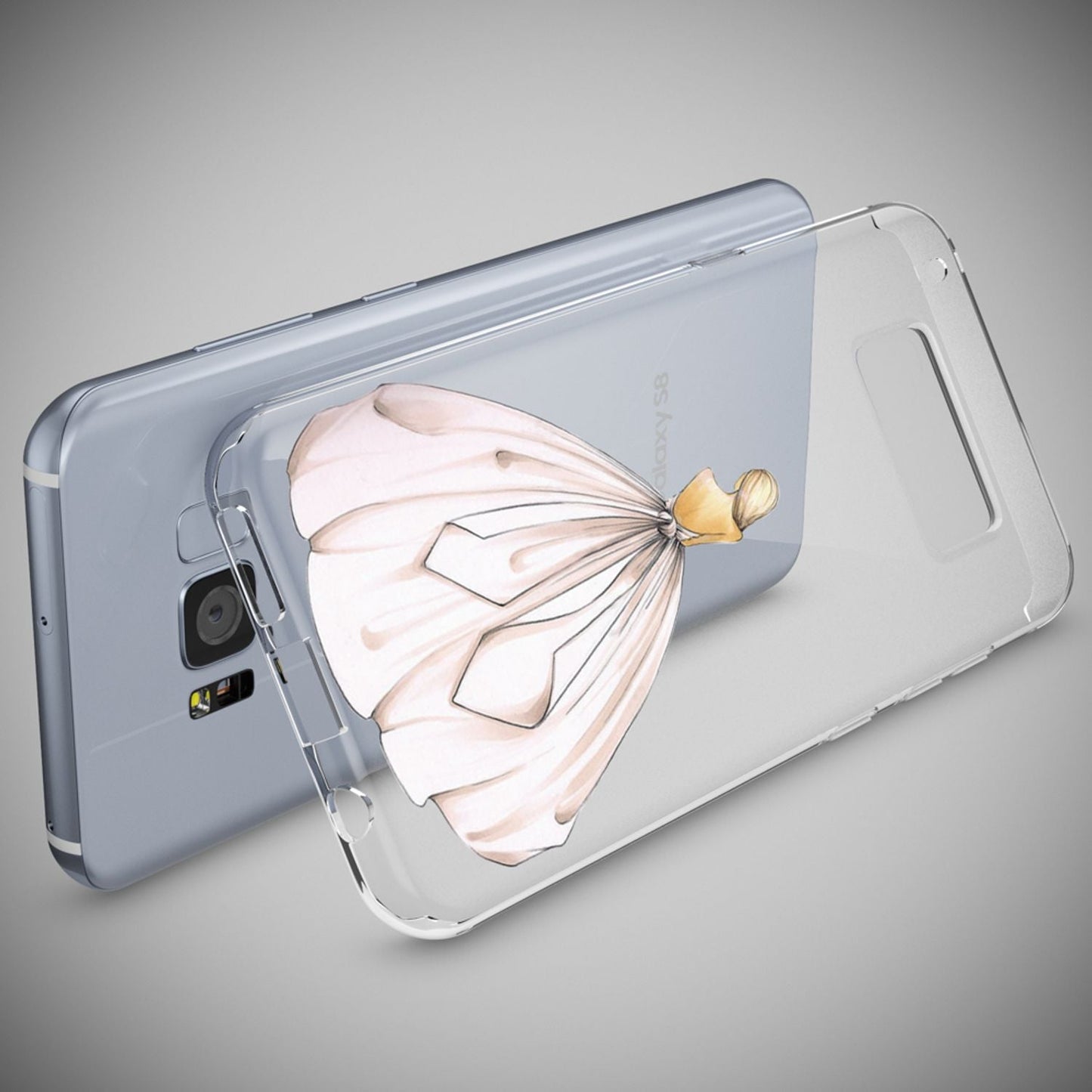 Samsung Galaxy S8 Hülle Handyhülle von NALIA, Slim Silikon Motiv Case Schutzhülle