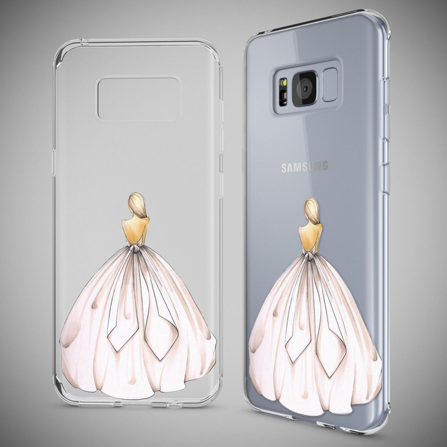 Samsung Galaxy S8 Plus Hülle Handyhülle von NALIA, Silikon Motiv Case Schutzhülle