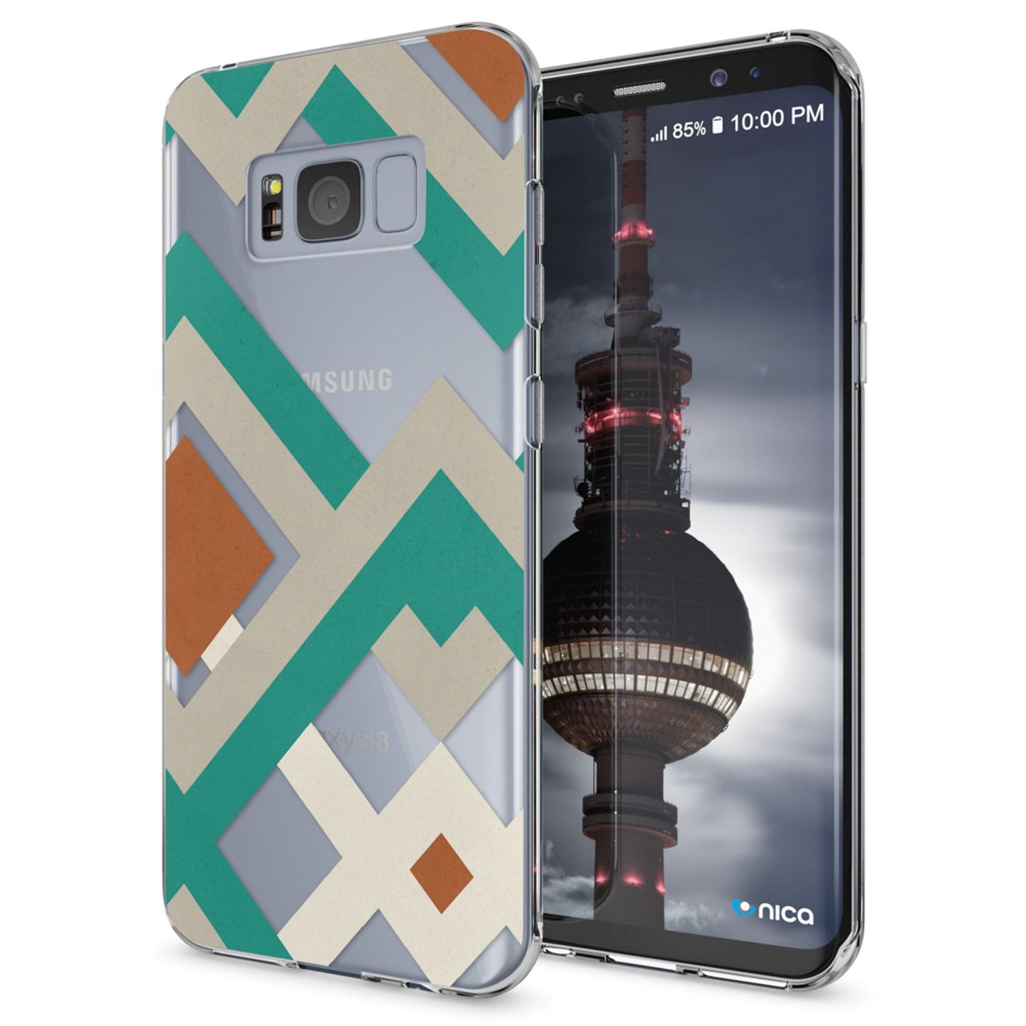Samsung Galaxy S8 Plus Hülle Handyhülle von NALIA, Silikon Motiv Case Schutzhülle