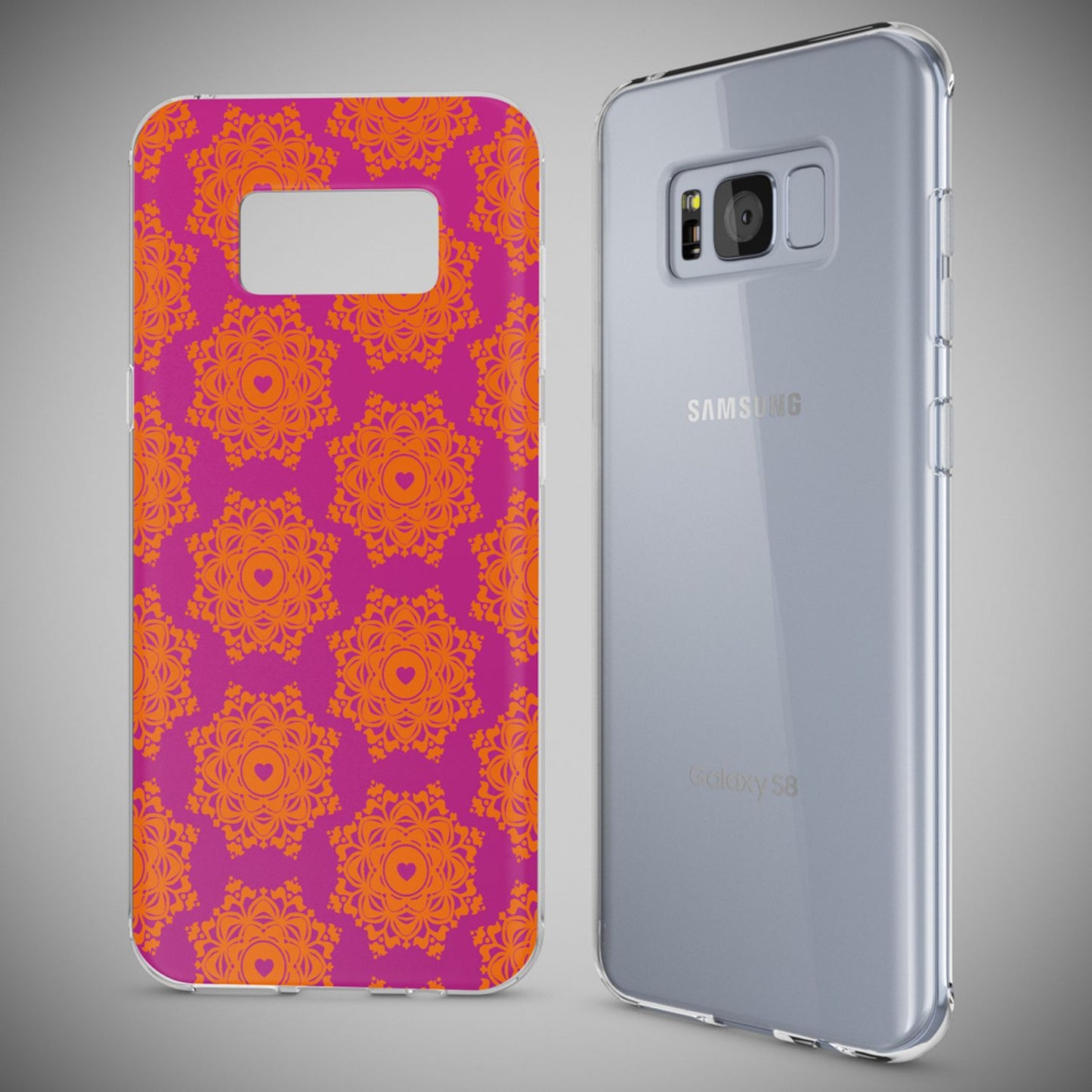 Samsung Galaxy S8 Hülle Handyhülle von NALIA, Slim Silikon Motiv Case Schutzhülle