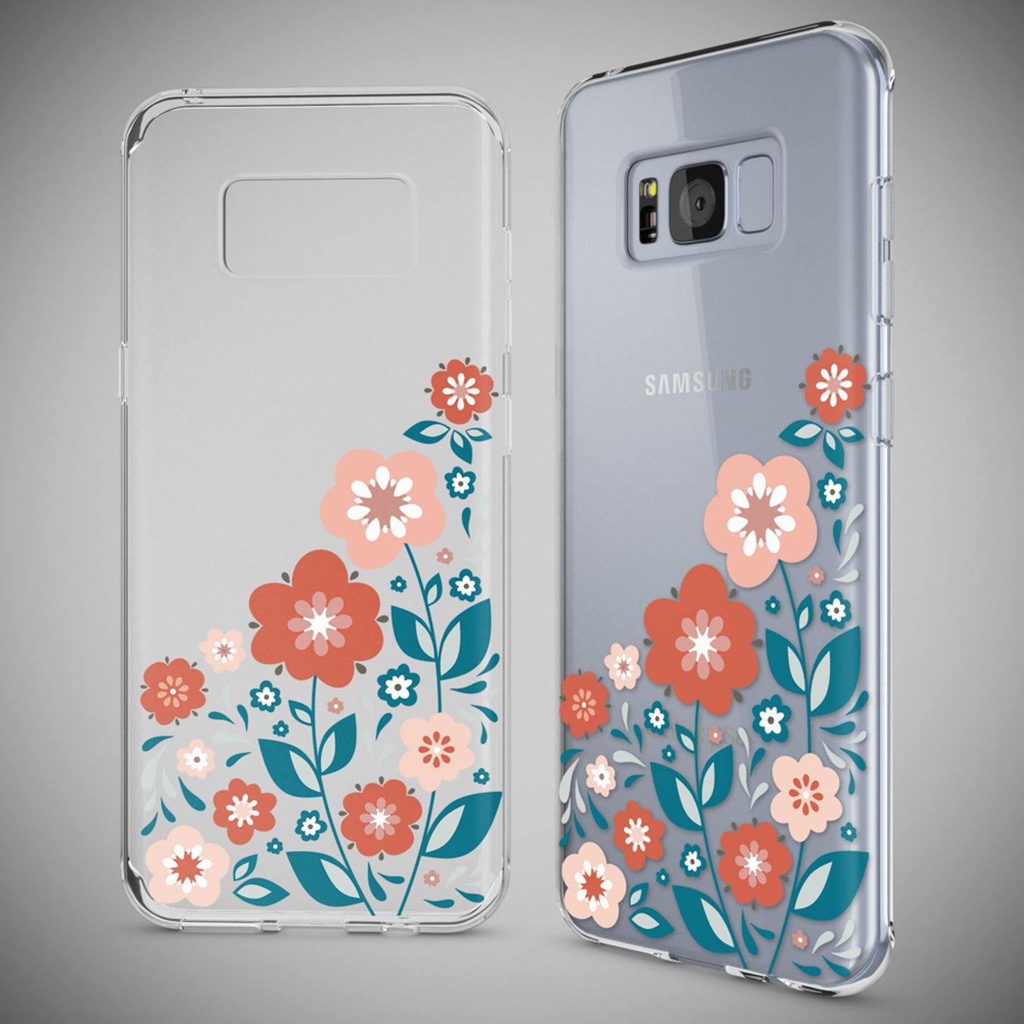 Samsung Galaxy S8 Hülle Handyhülle von NALIA, Slim Silikon Motiv Case Schutzhülle