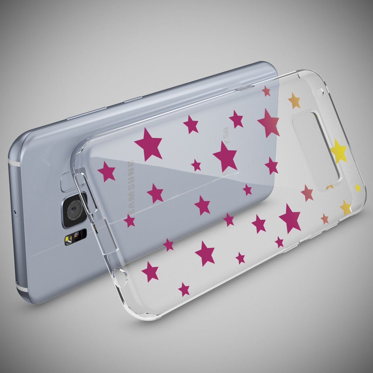 Samsung Galaxy S8 Hülle Handyhülle von NALIA, Slim Silikon Motiv Case Schutzhülle