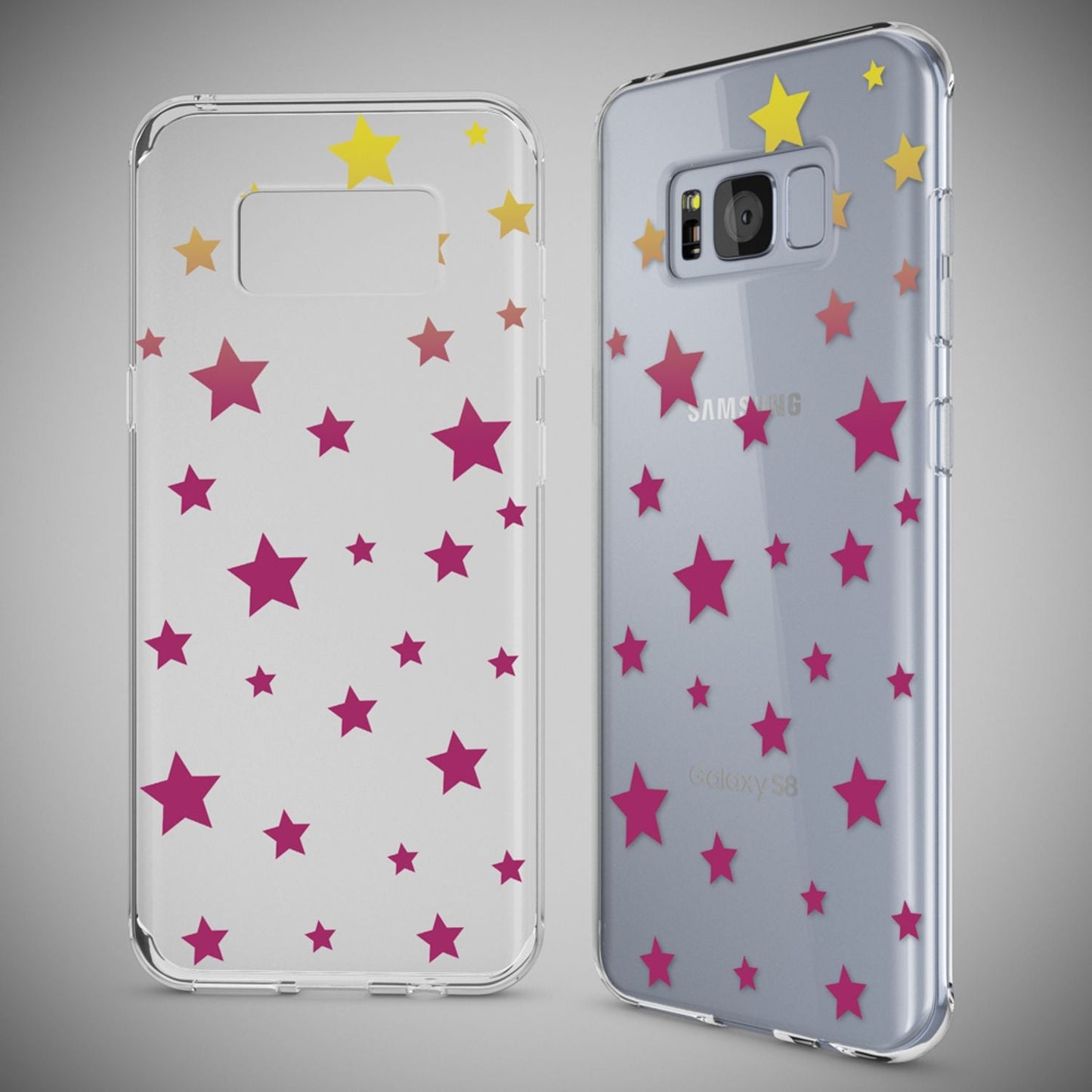 Samsung Galaxy S8 Hülle Handyhülle von NALIA, Slim Silikon Motiv Case Schutzhülle