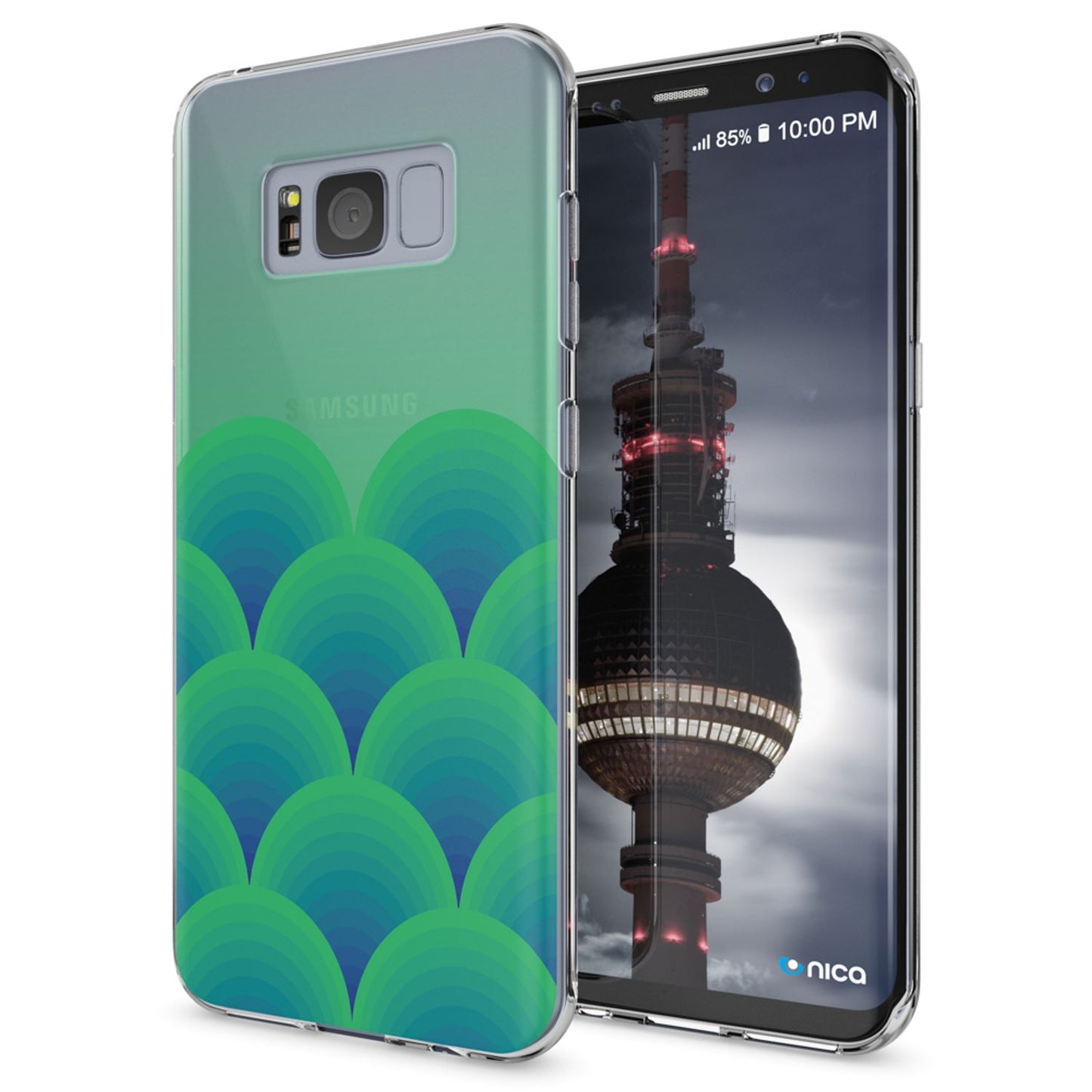 Samsung Galaxy S8 Plus Hülle Handyhülle von NALIA, Silikon Motiv Case Schutzhülle