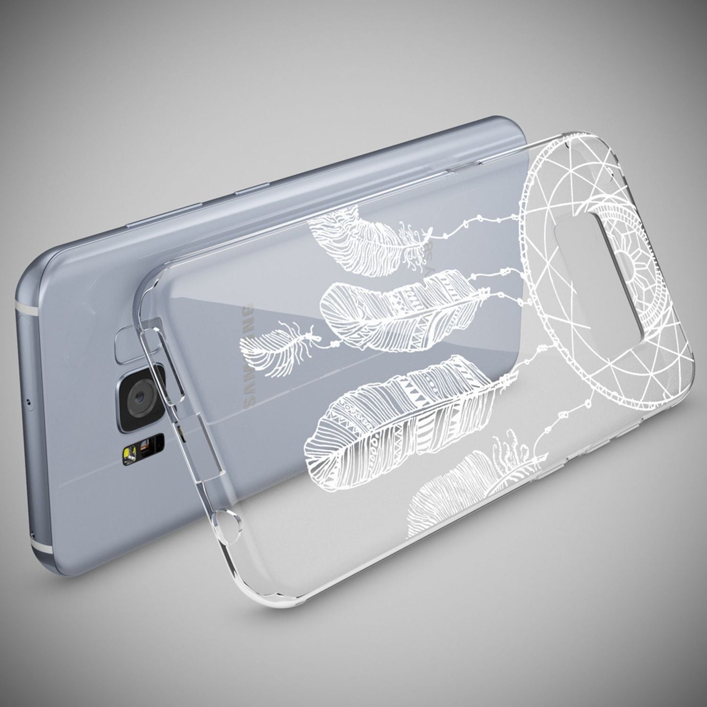 Samsung Galaxy S8 Hülle Handyhülle von NALIA, Slim Silikon Motiv Case Schutzhülle