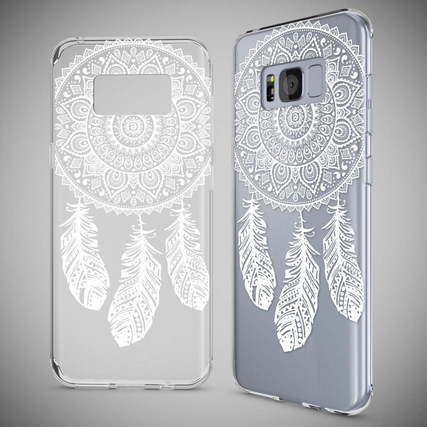 Samsung Galaxy S8 Plus Hülle Handyhülle von NALIA, Silikon Motiv Case Schutzhülle
