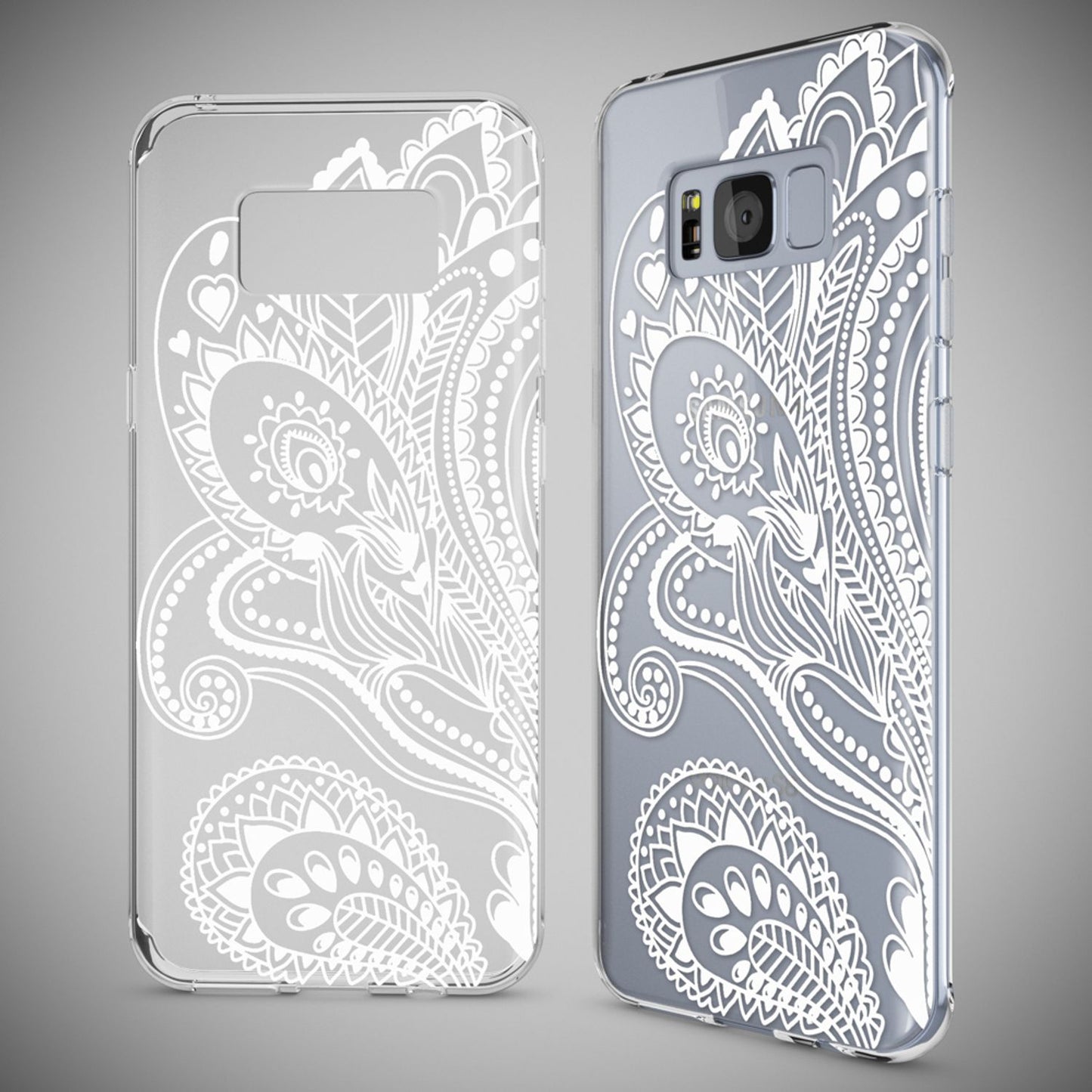 Samsung Galaxy S8 Plus Hülle Handyhülle von NALIA, Silikon Motiv Case Schutzhülle