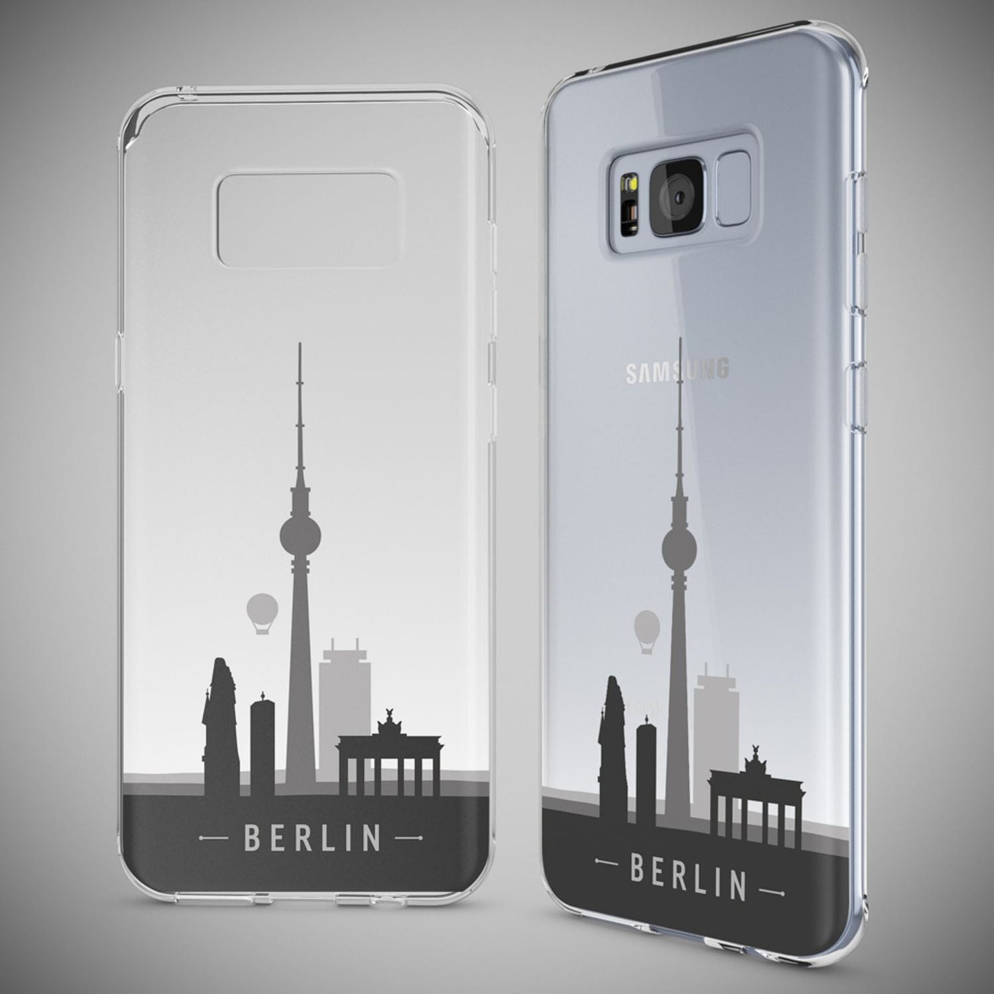 Samsung Galaxy S8 Plus Hülle Handyhülle von NALIA, Silikon Motiv Case Schutzhülle