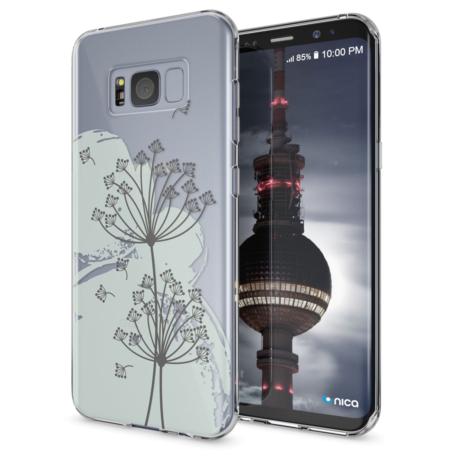 Samsung Galaxy S8 Hülle Handyhülle von NALIA, Slim Silikon Motiv Case Schutzhülle