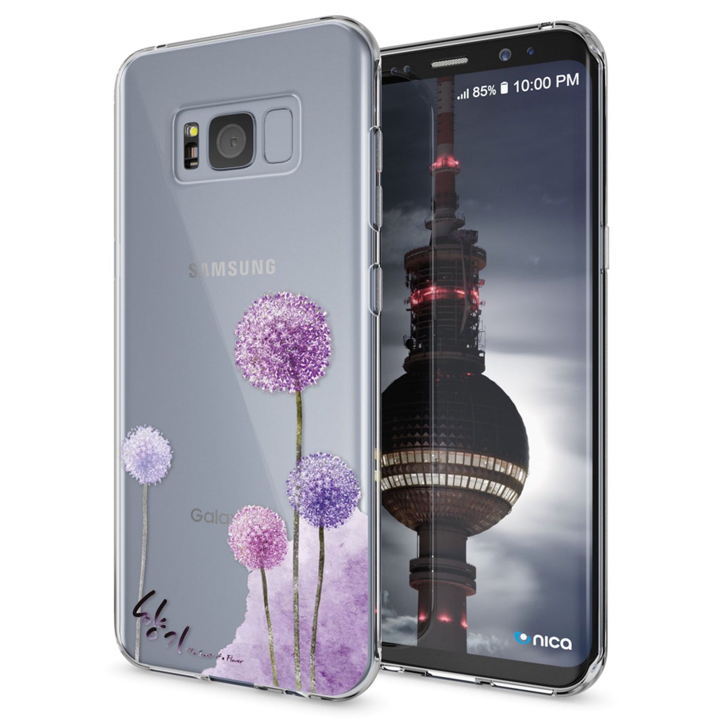 Samsung Galaxy S8 Plus Hülle Handyhülle von NALIA, Silikon Motiv Case Schutzhülle