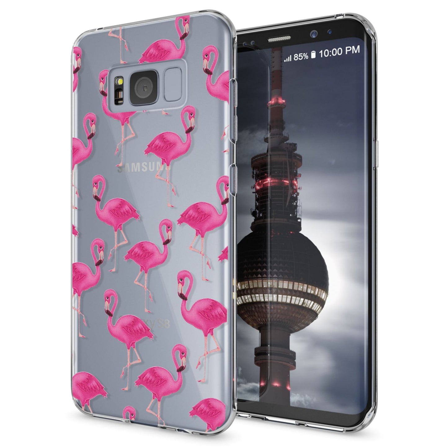 Samsung Galaxy S8 Hülle Handyhülle von NALIA, Slim Silikon Motiv Case Schutzhülle