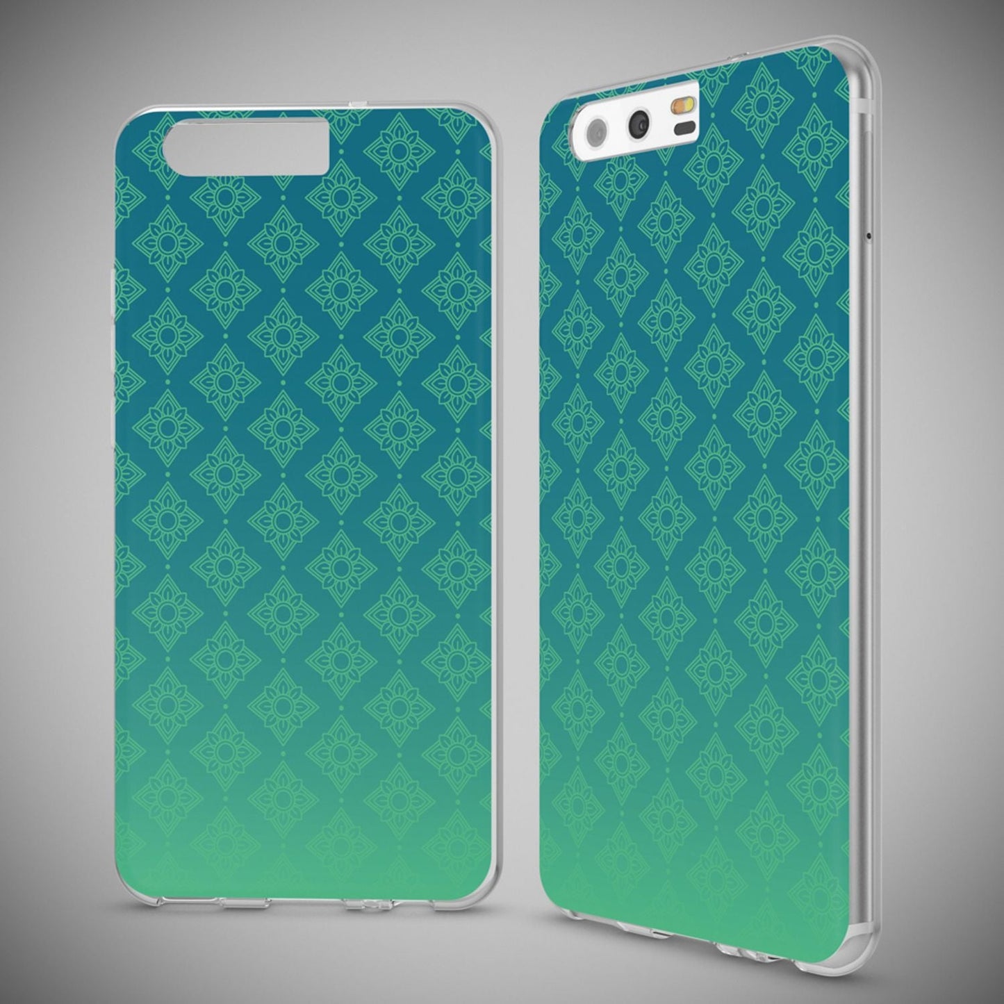 NALIA Huawei P10 Hülle Slim Silikon Transparent Crystal Motiv Case - Dünn Leicht Schutz