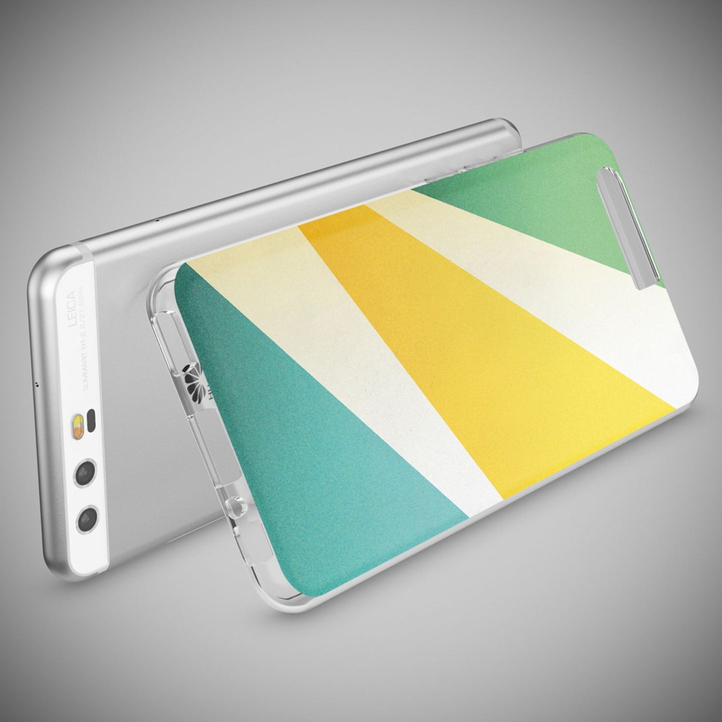 NALIA Huawei P10 Hülle Slim Silikon Transparent Crystal Motiv Case - Dünn Leicht Schutz