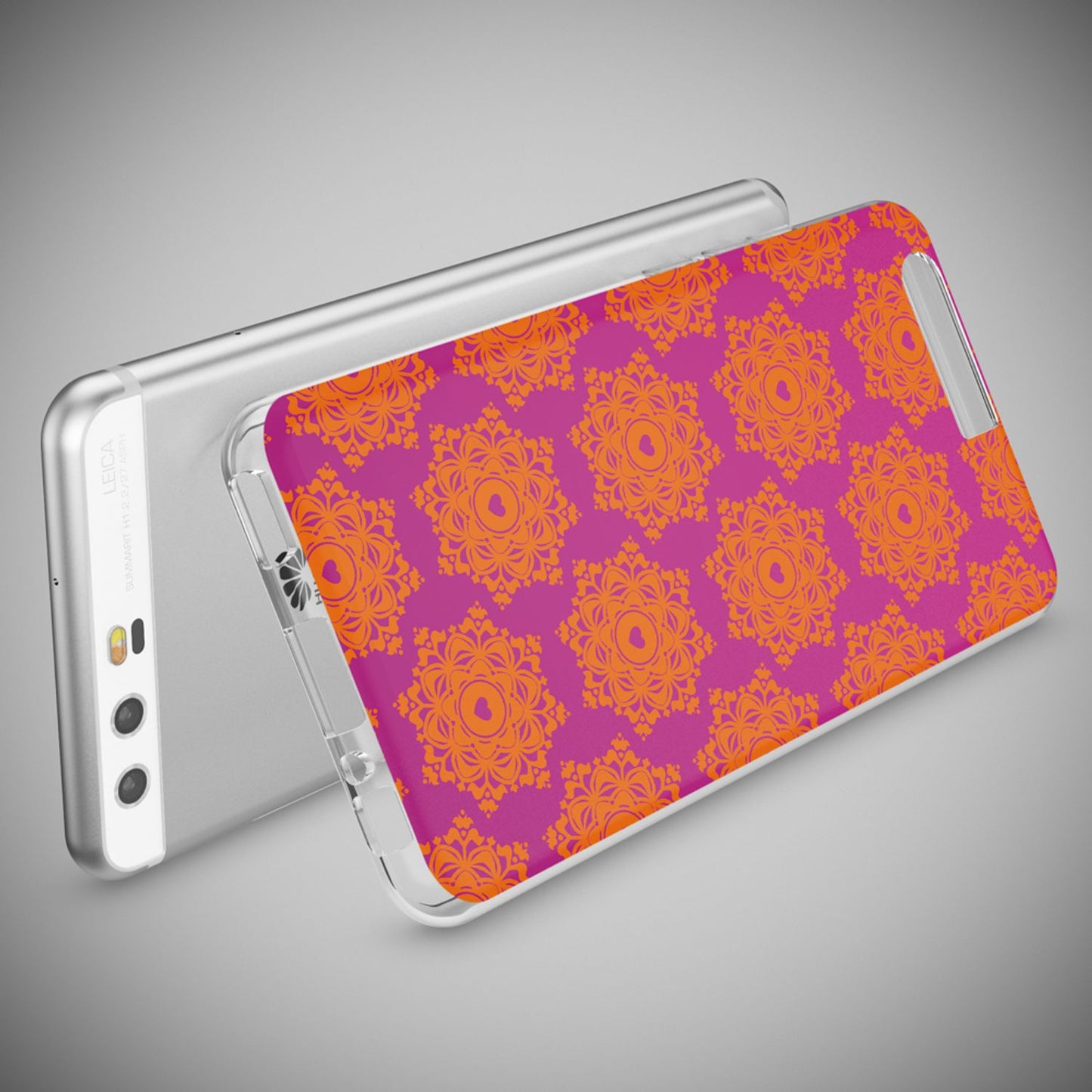 NALIA Huawei P10 Hülle Slim Silikon Transparent Crystal Motiv Case - Dünn Leicht Schutz