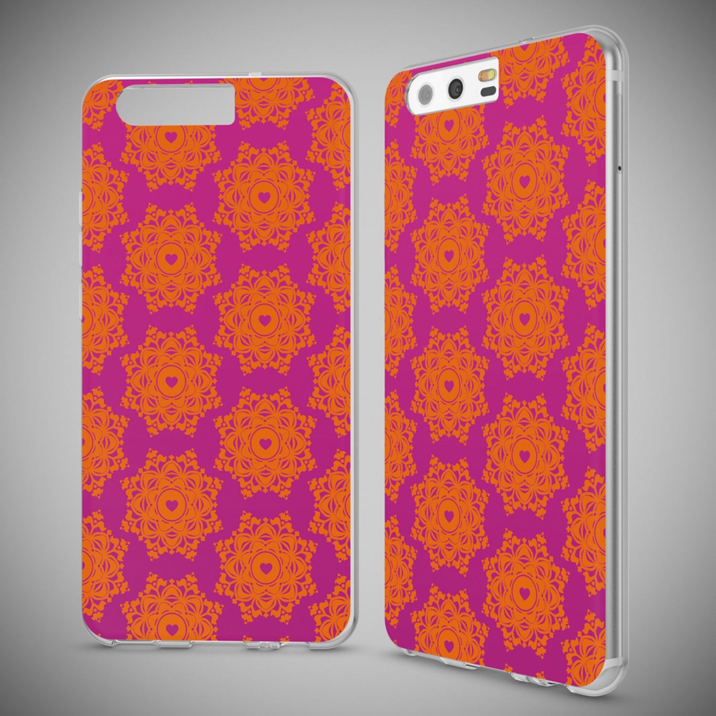 NALIA Huawei P10 Hülle Slim Silikon Transparent Crystal Motiv Case - Dünn Leicht Schutz