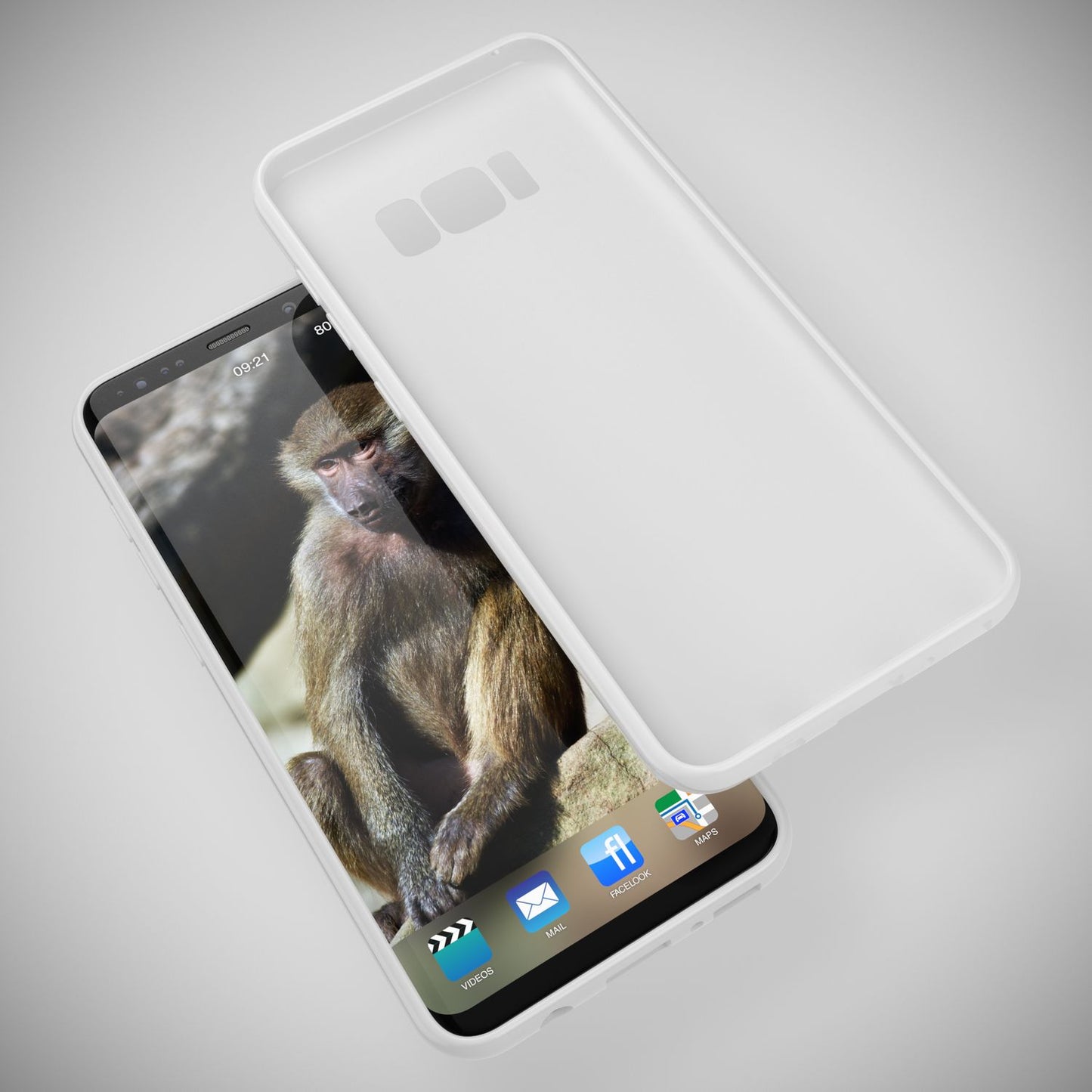 Samsung Galaxy S8 Plus Handy Hülle von NALIA, Silikon Case Cover Bumper Schutz