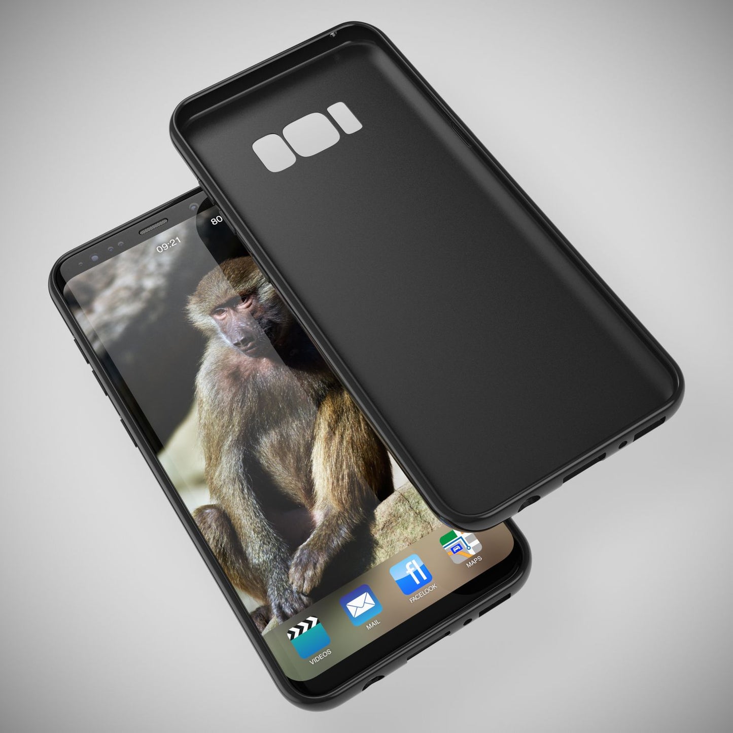 Samsung Galaxy S8 Hülle Handyhülle von NALIA, Slim Silikon Cover TPU Jelly Case