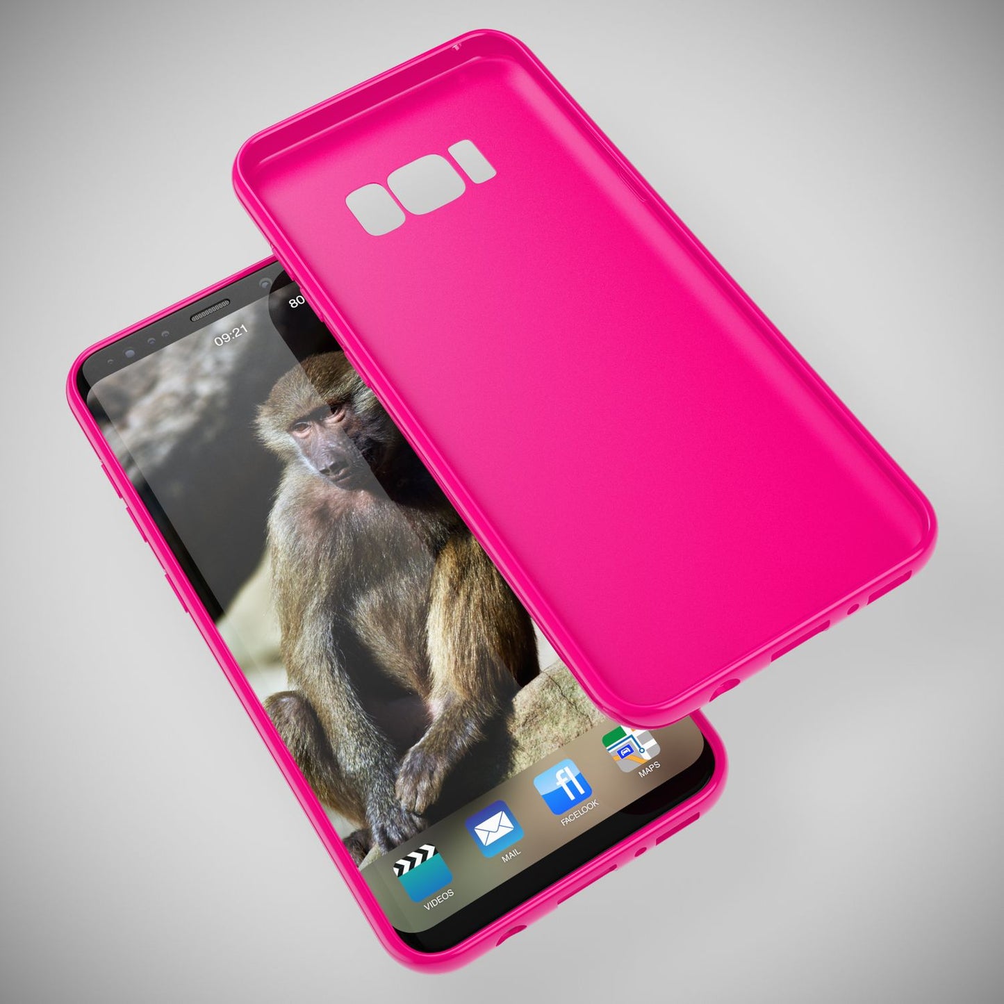 Samsung Galaxy S8 Hülle Handyhülle von NALIA, Slim Silikon Cover TPU Jelly Case