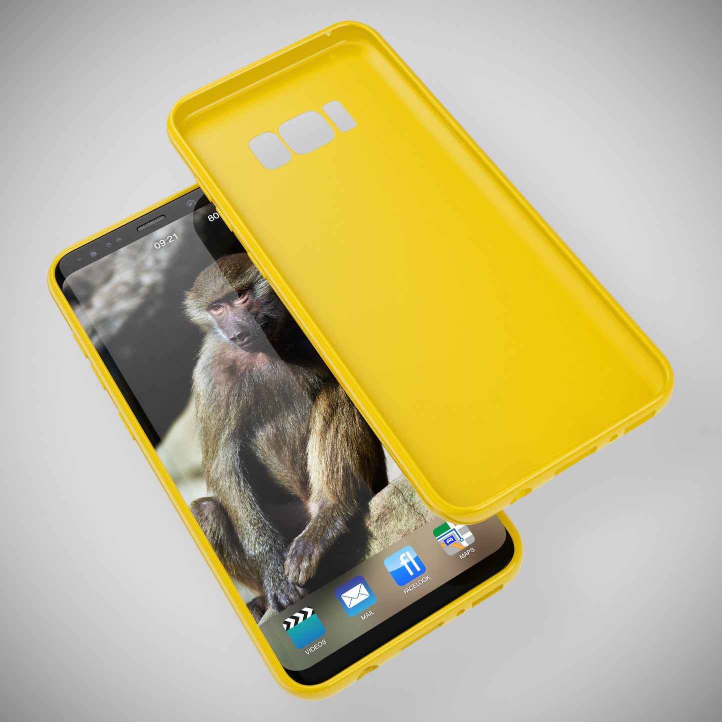 Samsung Galaxy S8 Plus Handy Hülle von NALIA, Silikon Case Cover Bumper Schutz