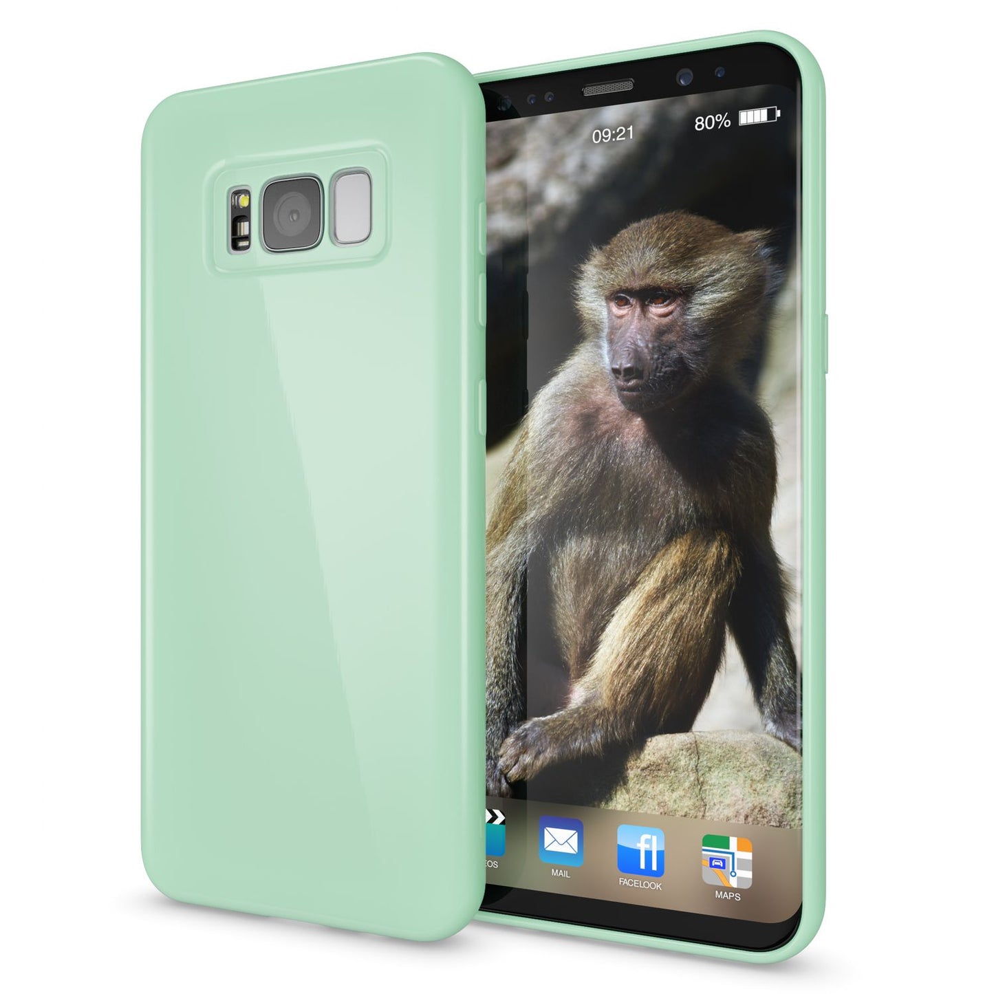Samsung Galaxy S8 Plus Handy Hülle von NALIA, Silikon Case Cover Bumper Schutz