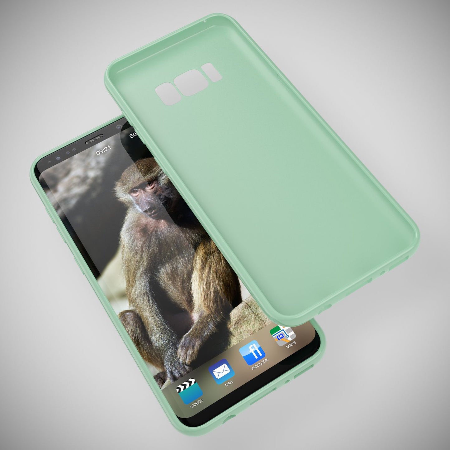 Samsung Galaxy S8 Hülle Handyhülle von NALIA, Slim Silikon Cover TPU Jelly Case