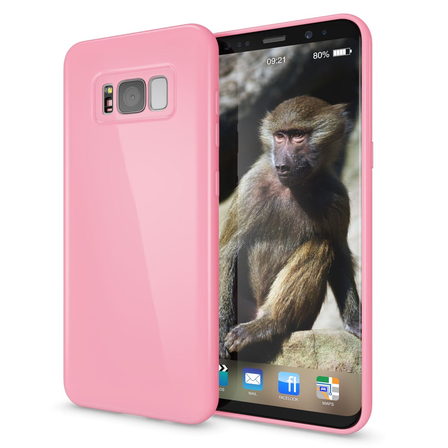 Samsung Galaxy S8 Hülle Handyhülle von NALIA, Slim Silikon Cover TPU Jelly Case