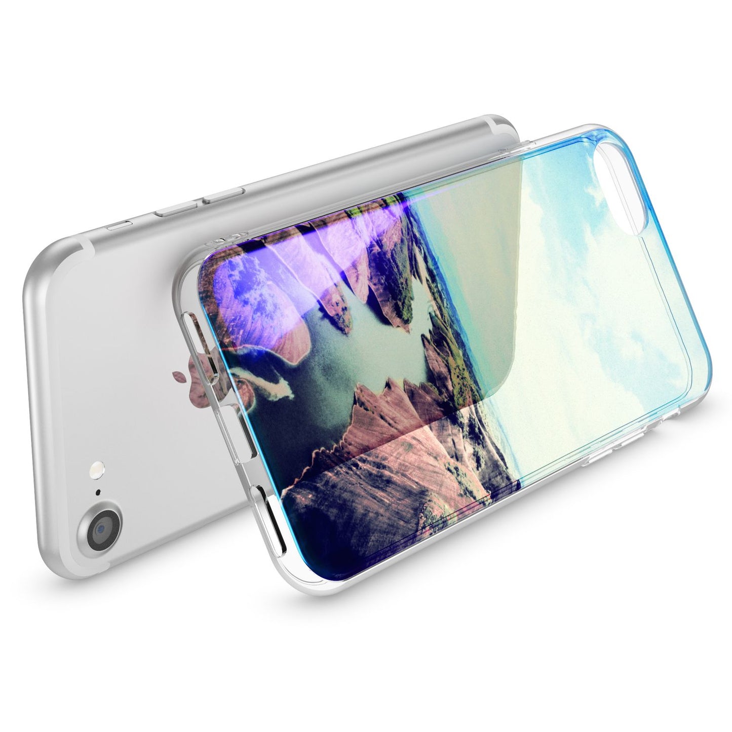 Husa de telefon NALIA pentru iPhone SE 2020 / 8 / 7, husă de protecție cu design TPU