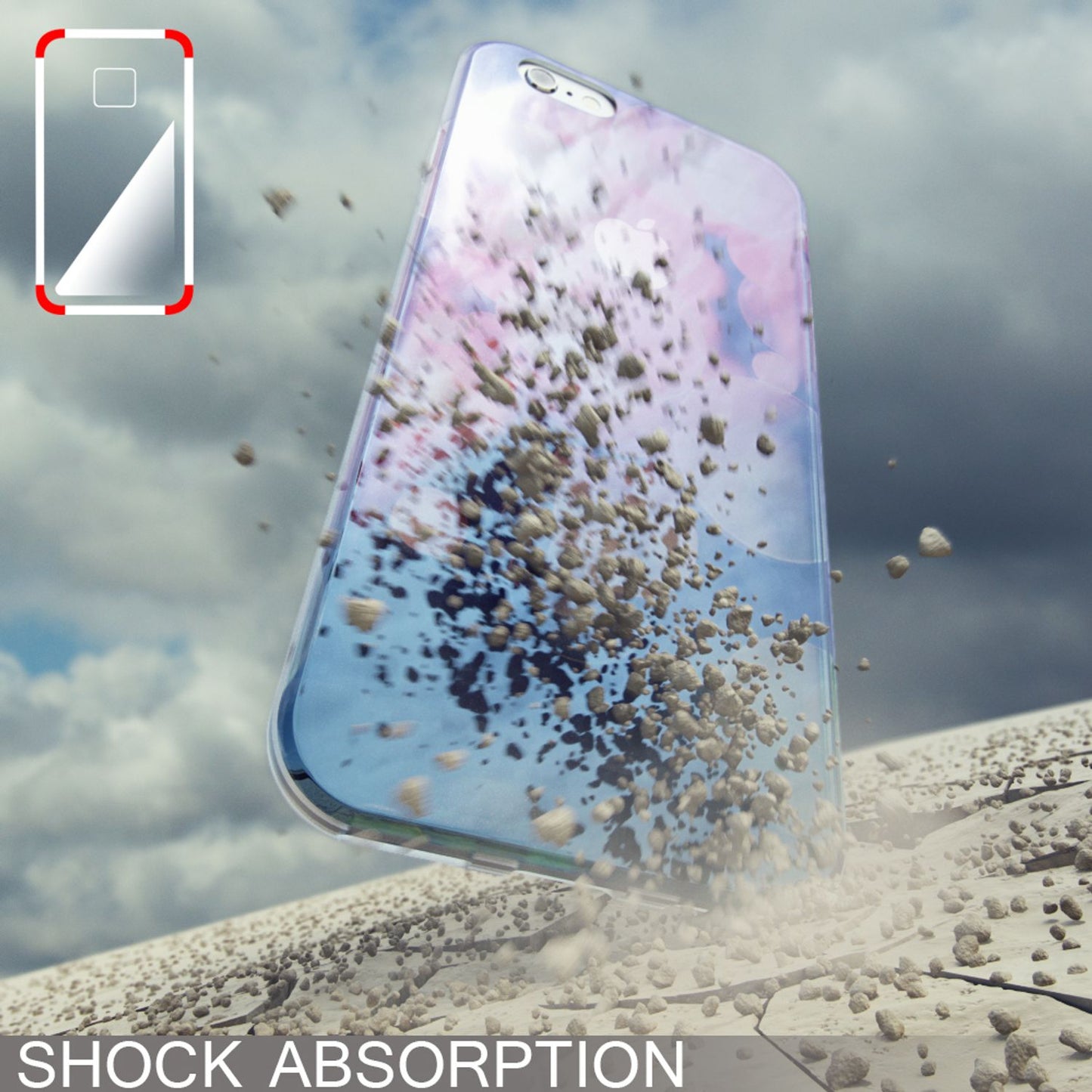 Husa de telefon NALIA pentru iPhone SE 2020 / 8 / 7, husă de protecție cu design TPU