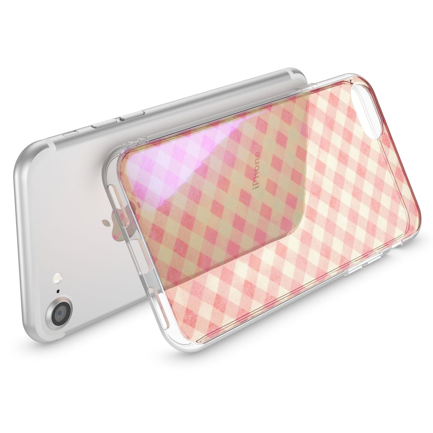 Husa de telefon NALIA pentru iPhone SE 2020 / 8 / 7, husă de protecție cu design TPU